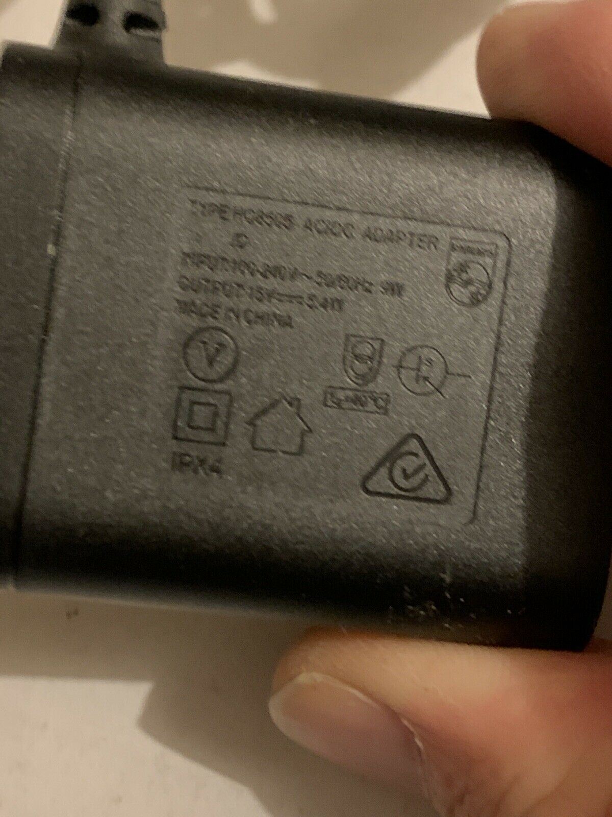 Genuine Philips Type HQ8505 AC Adapter 15V 5.4W For Shaver