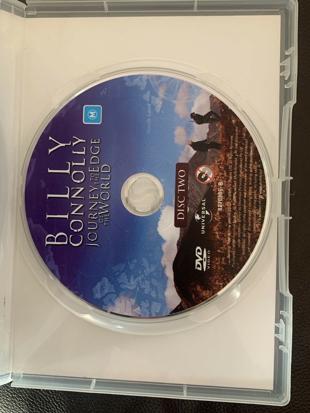 Billy Connolly: Journey To The Edge Of The World (DVD, 2009) Region 2,4