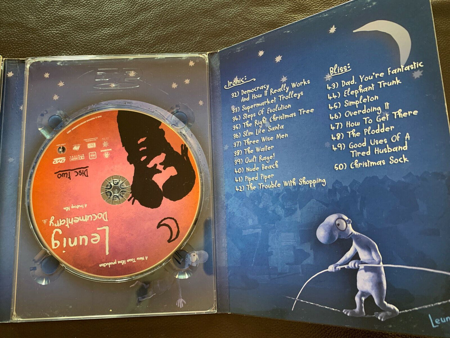 Leunig Animated DVD, 2002, 2-Disc Set Collector's Edition Sam Neil - All Regions