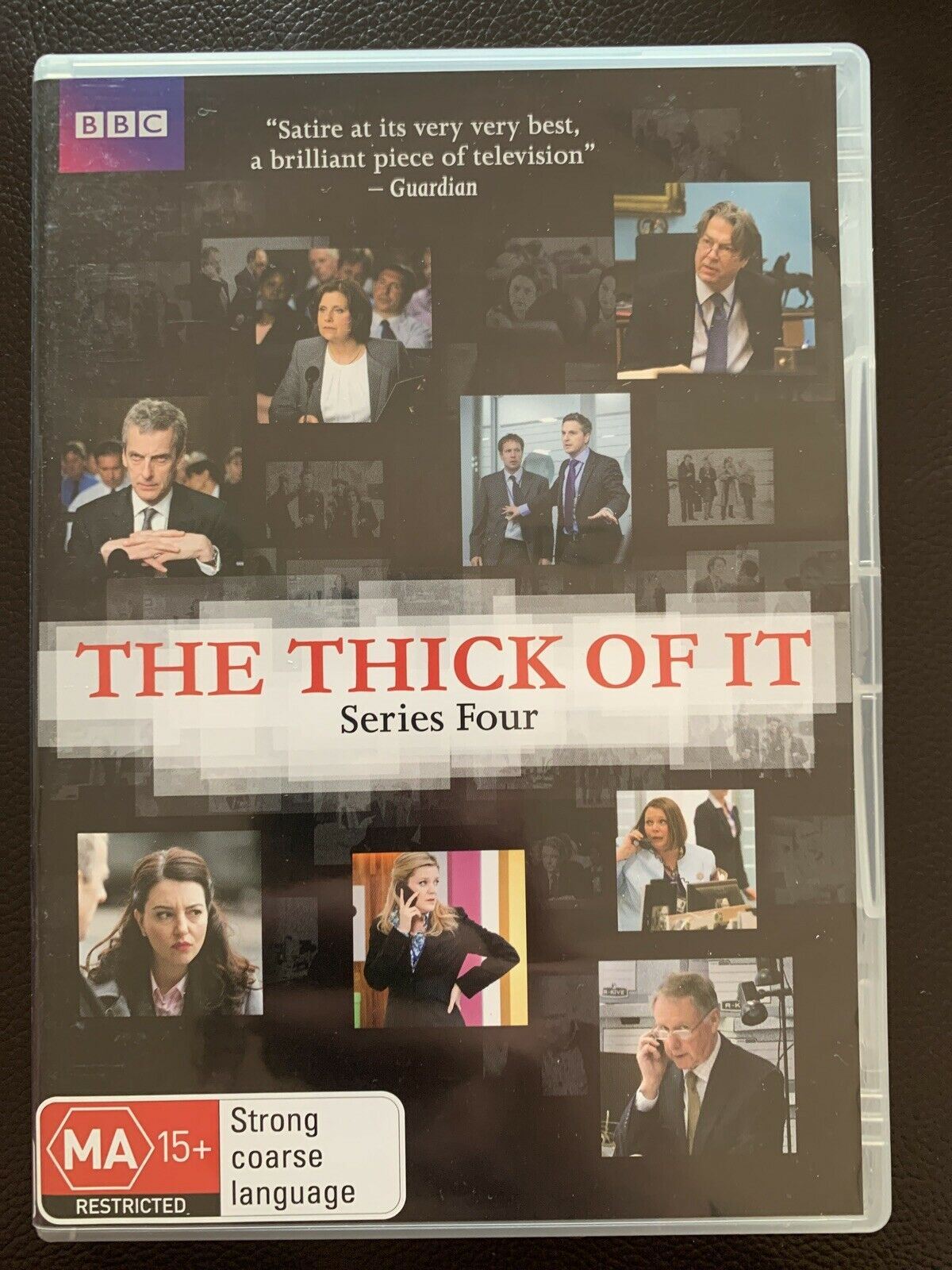 The Thick Of It : The Complete Series 1-4 (DVD, 2013, 8-Disc Set) Region 4
