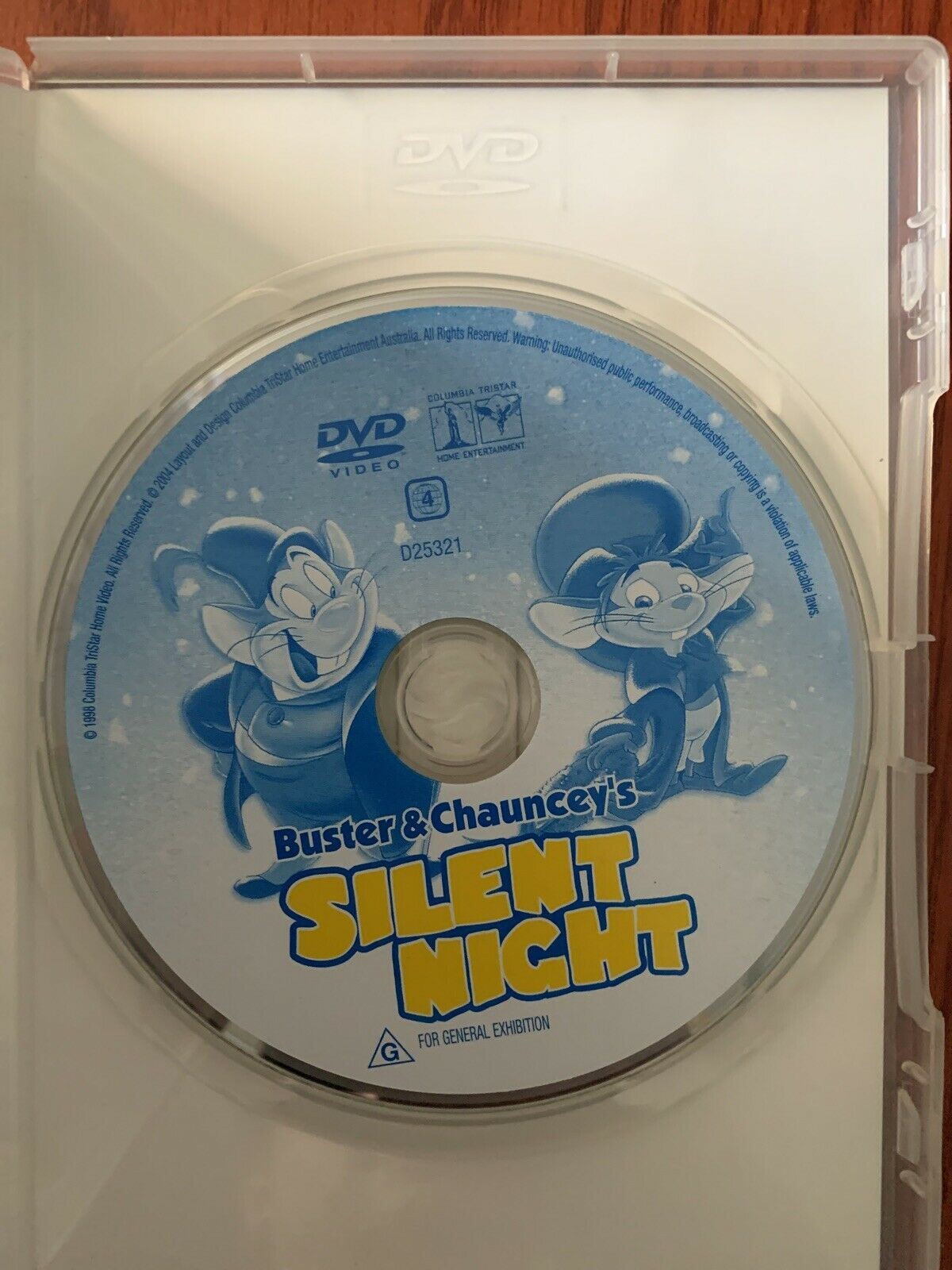 Buster & Chauncey's Silent Night (DVD, 1998) Phil Hartman, Marie Osmond Region 4