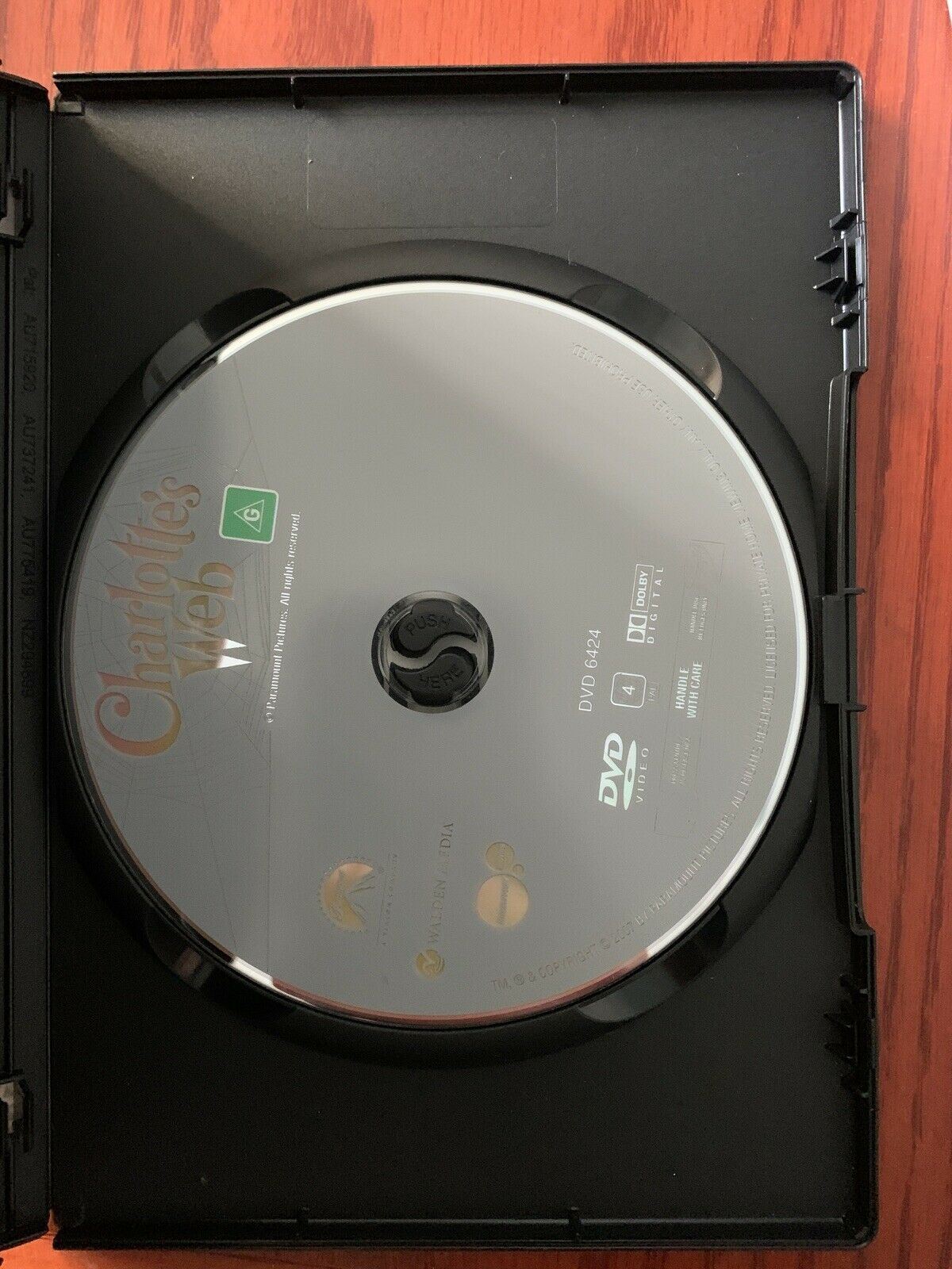 Charlotte's Web (DVD, 2006) Dakota Fanning, Julia Roberts, Oprah Winfrey Region4