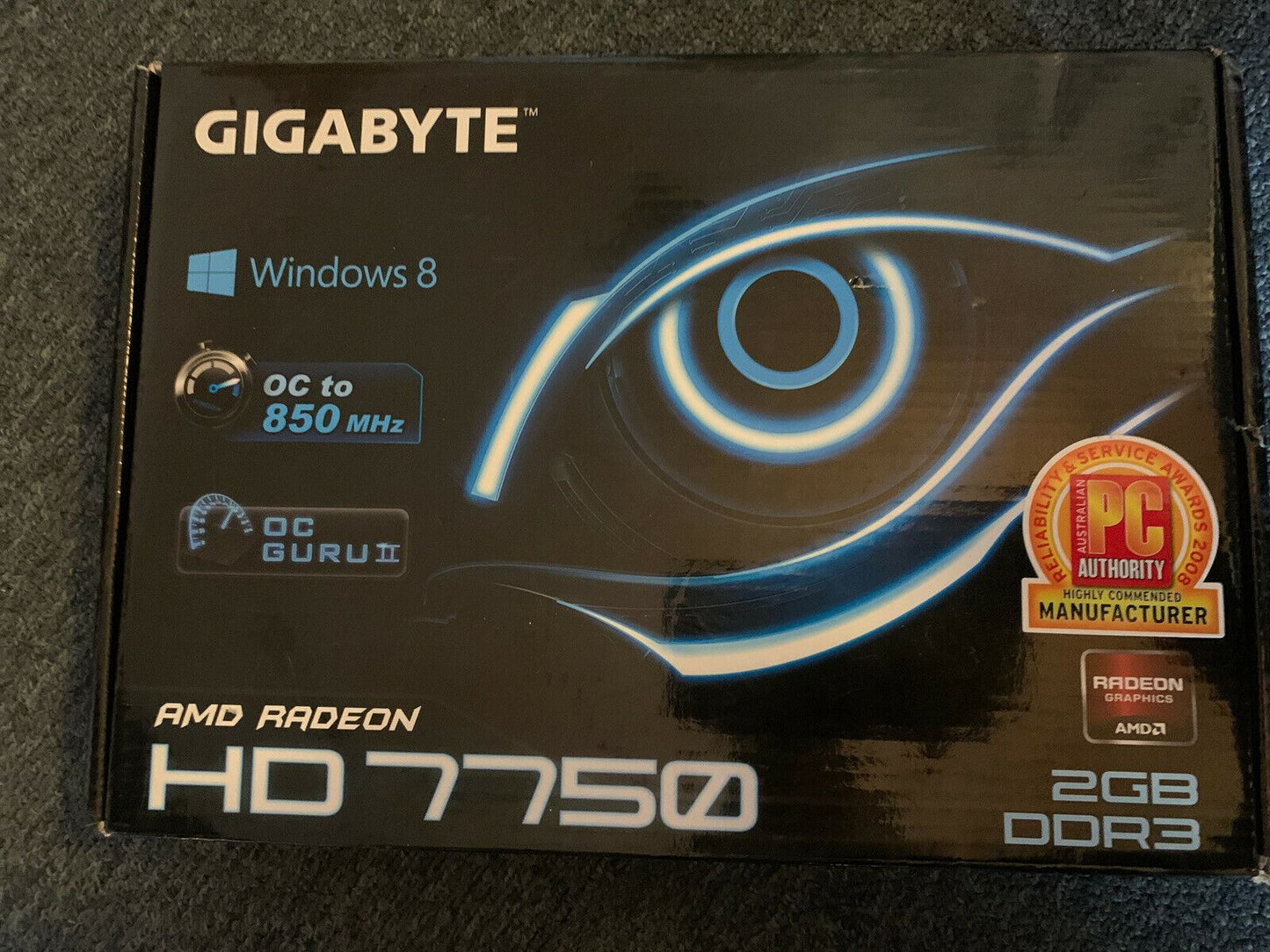 Gigabyte AMD Radeon HD7750 2GB HDMI DVI VGA
