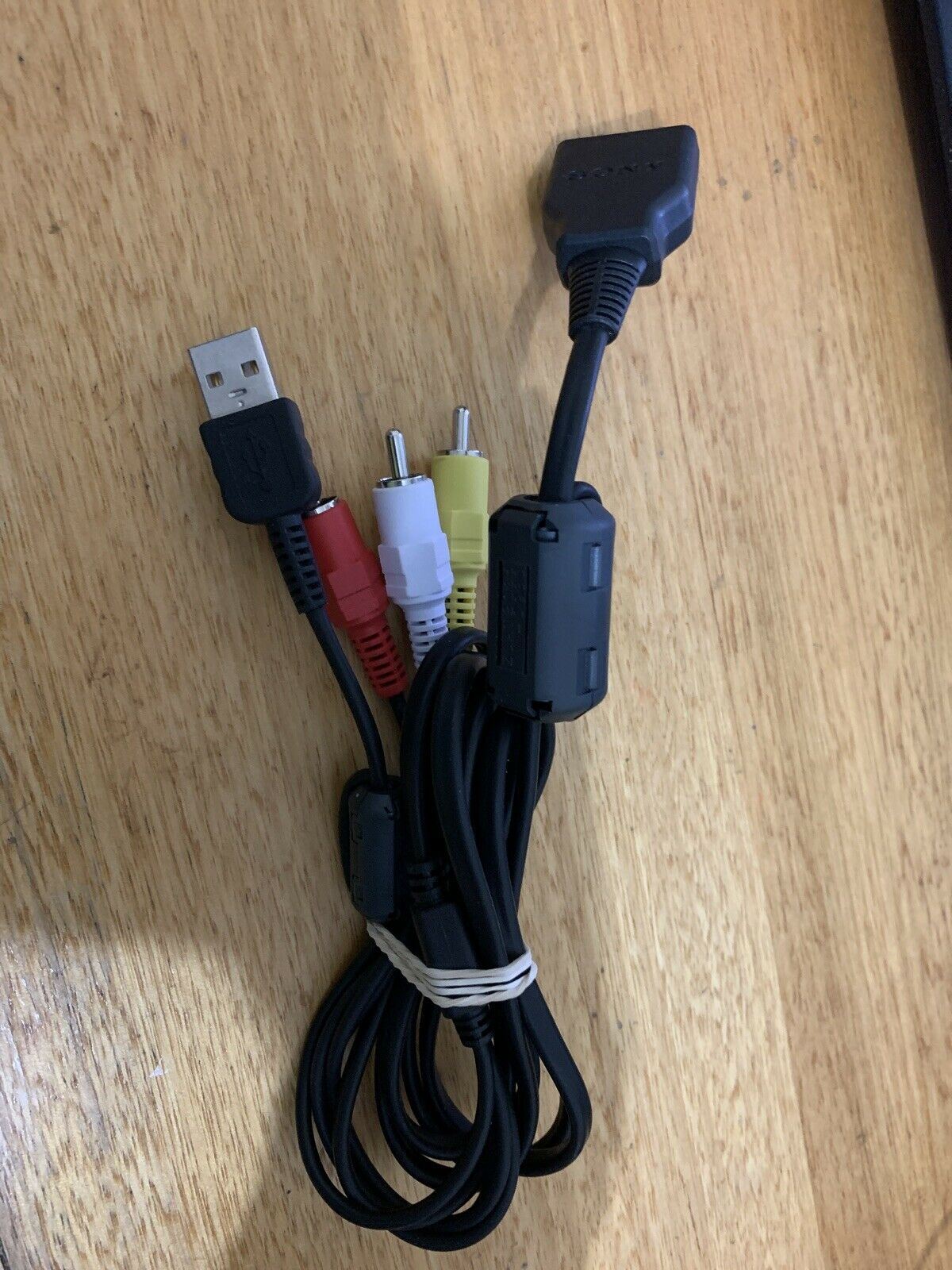 Genuine Sony AV Audio Video + USB Cable for Cybershot Camera ZCAT 2035-0930