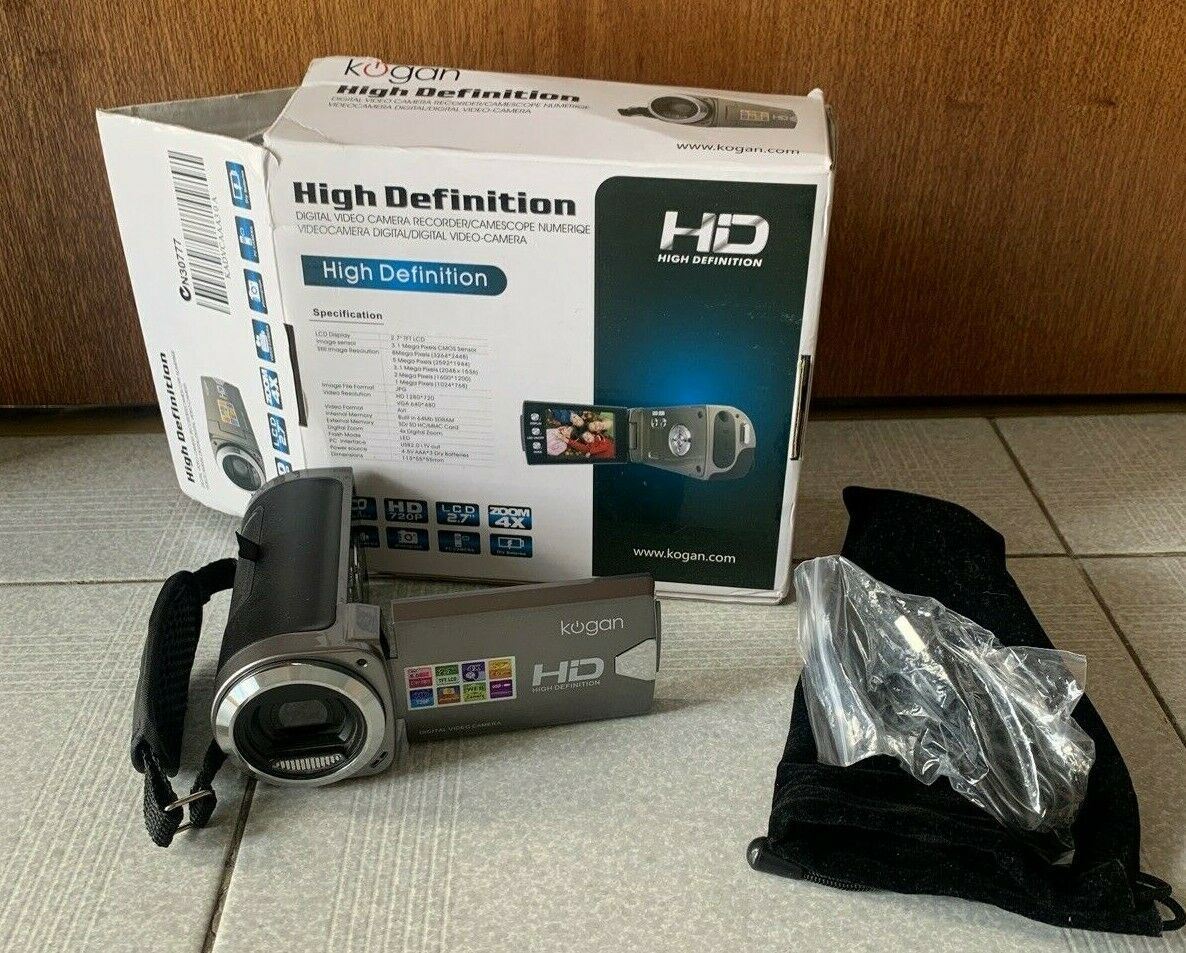 Kogan High Definition Camcorder Video Camera 8MP