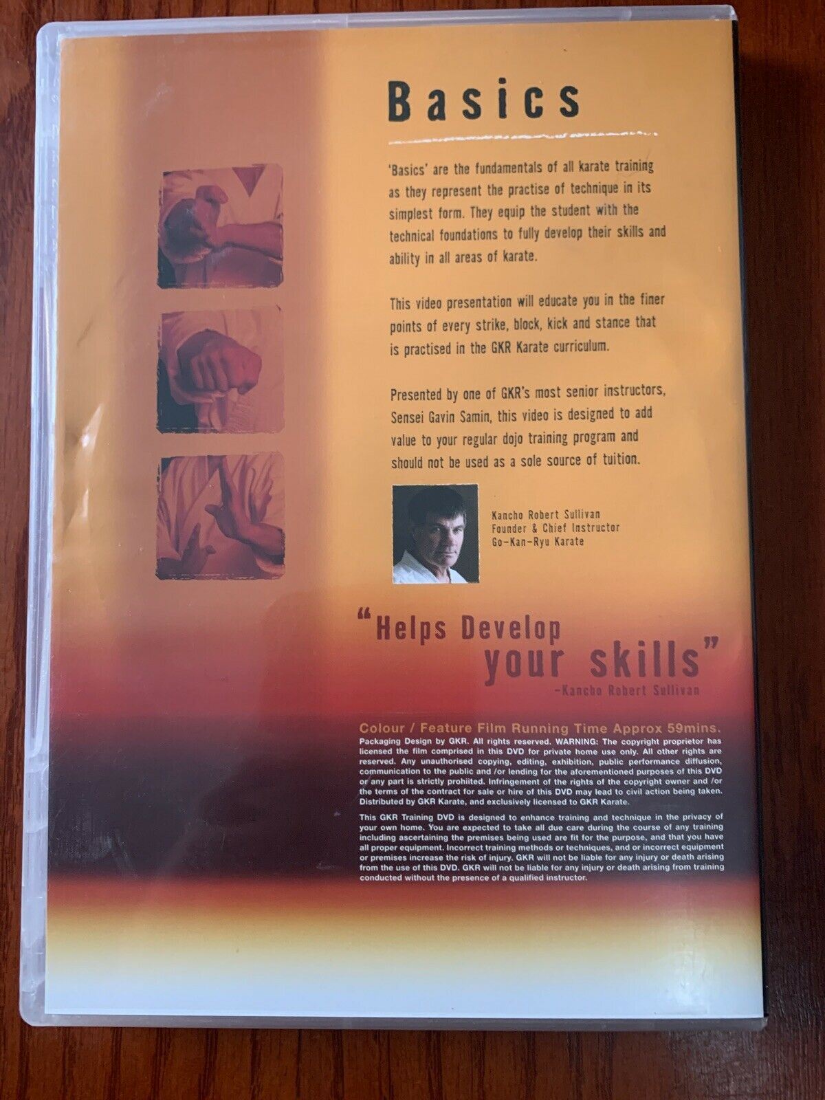 Go-Kan-Ryu Basics With Sensei Gavin Smith (DVD, 2005)