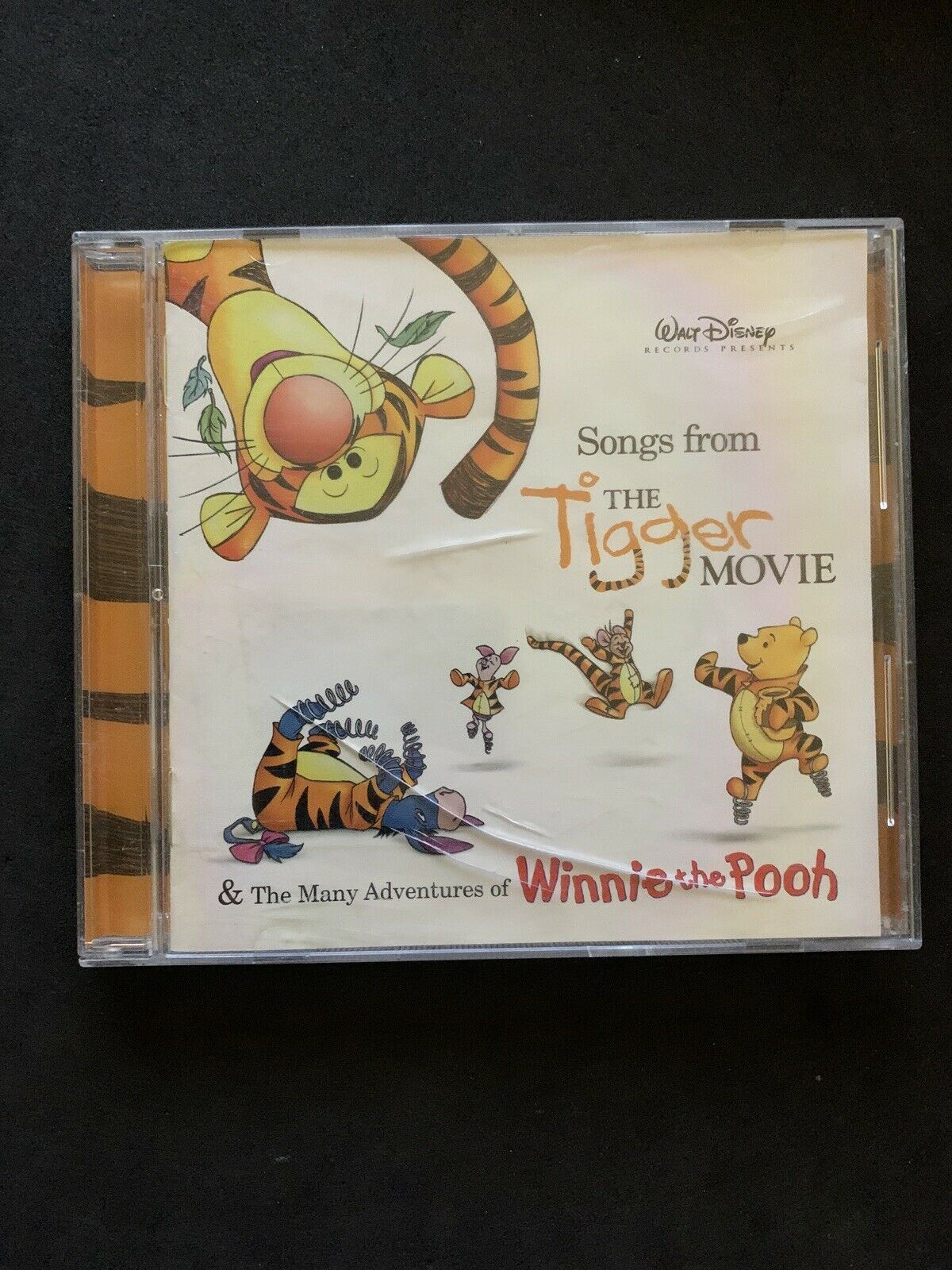 Songs From The Tigger Movie & Many Adventures Of Winnie The Pooh Walt Disney CD