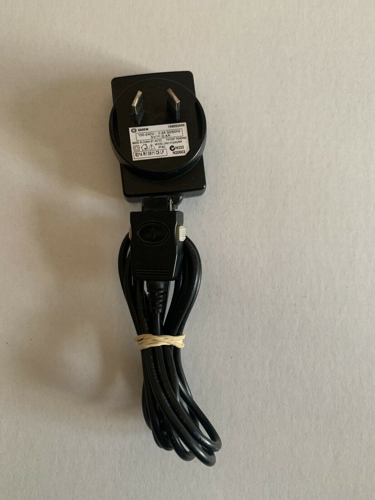SAGEM 188692000 AC Adapter 5v 0.4A