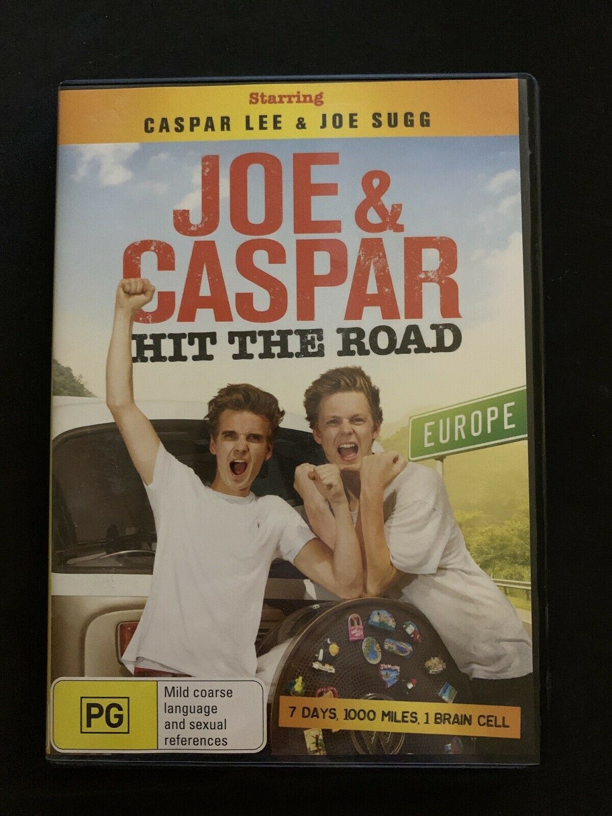 Joe & Caspar Hit The Road (DVD, 2015) Caspar Lee, Greta Menchi