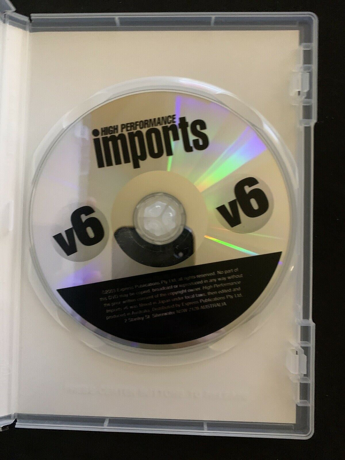 High Performance Imports V6 - Exclusive Footage From Japan DVD Region 4