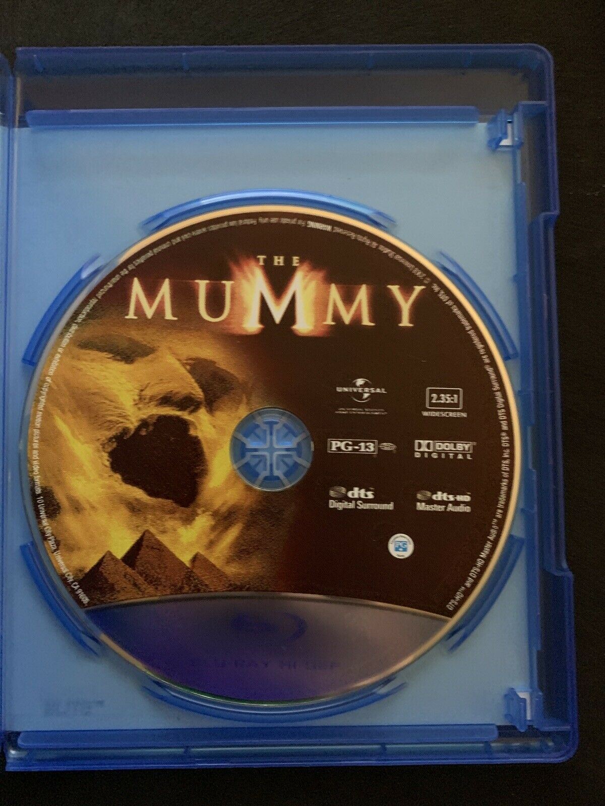 The Mummy - Deluxe Edition (Blu-Ray, 1999) Brendan Fraser, Rachel Weisz