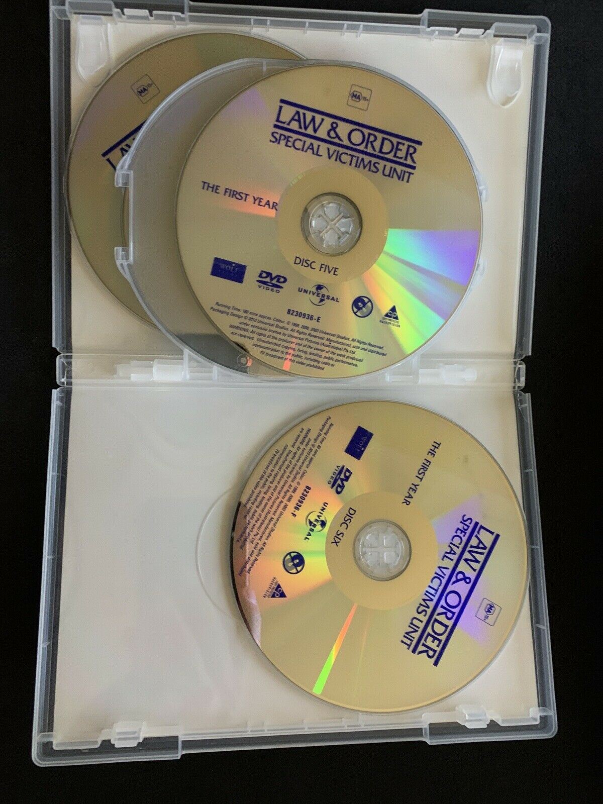 Law And Order - Special Victims Unit : Season 1 (DVD) Region 2,4