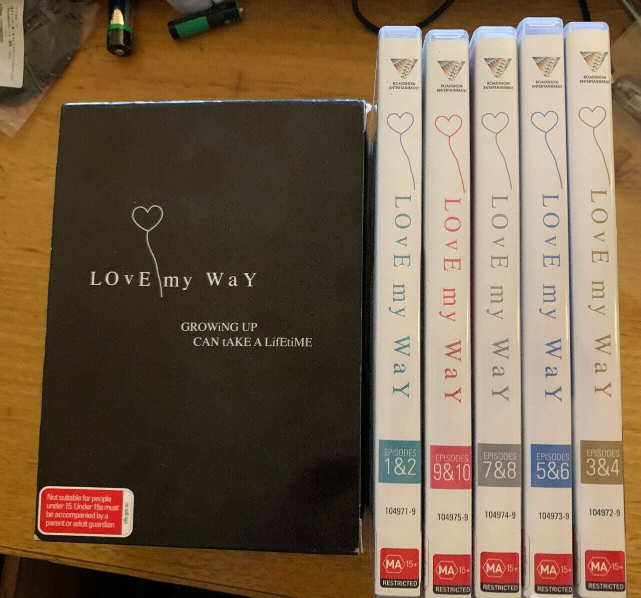 Love My Way : Series 1 (DVD, 2006, 5-Disc Set)
