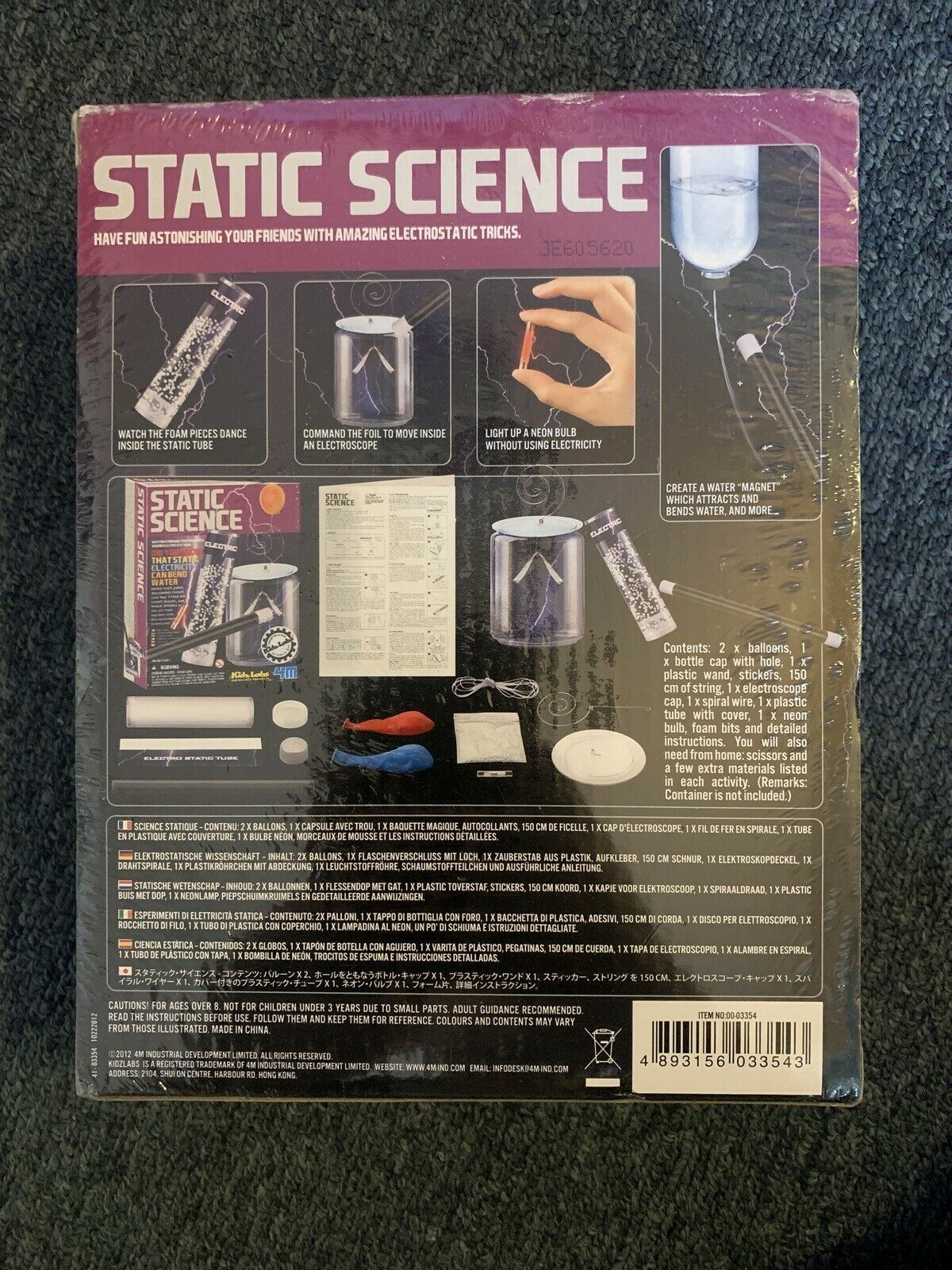 4M Kidz Labs Static Science Great Gizmos