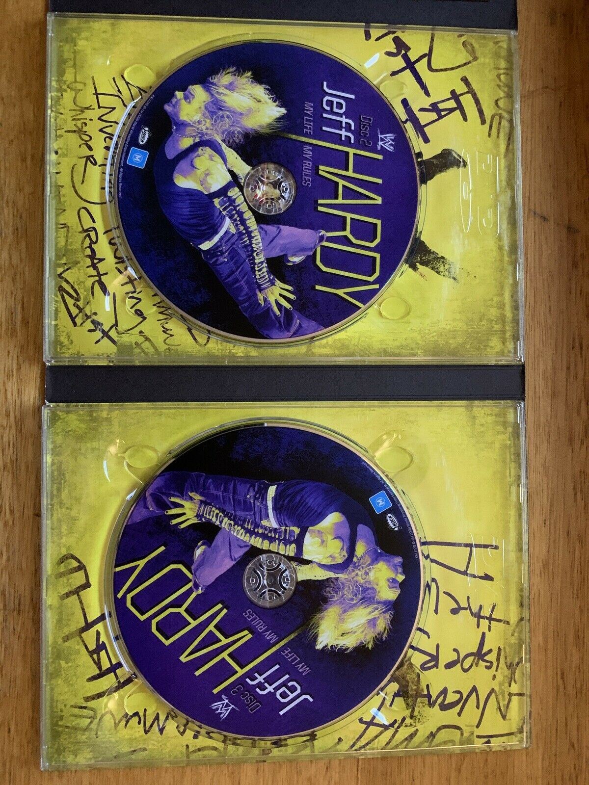 WWE Jeff Hardy - My Life My Rules (DVD, 2009) Region 4