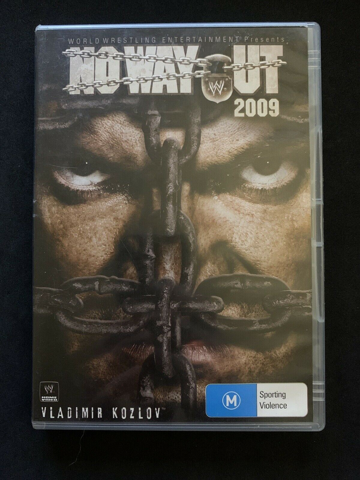 WWE - No Way Out 2009 (DVD) Region 4