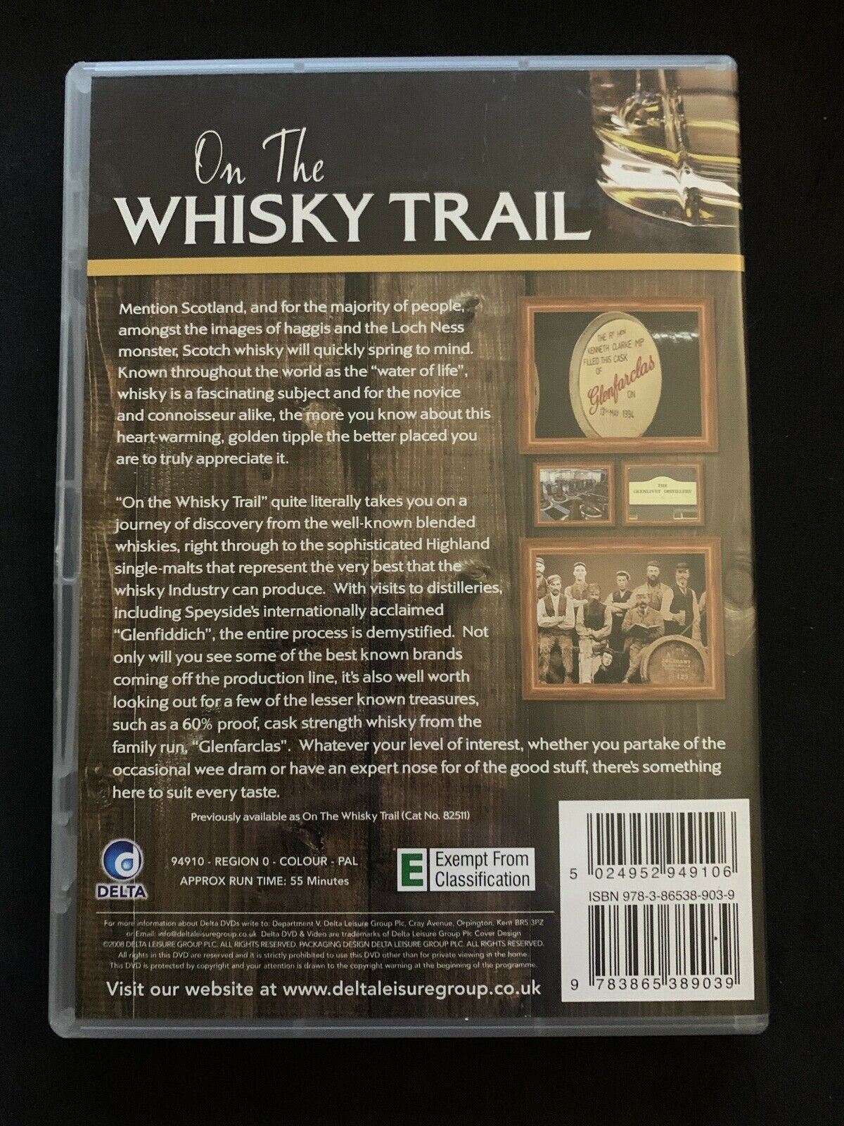On The Whisky Trail (DVD) Documentary on Whisky - All Regions