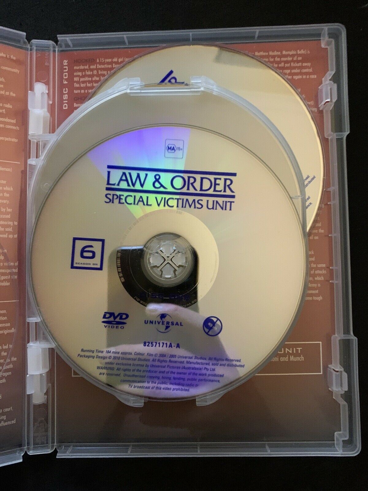 Law And Order - Special Victims Unit : Season 6 (DVD) Region 2,4,5