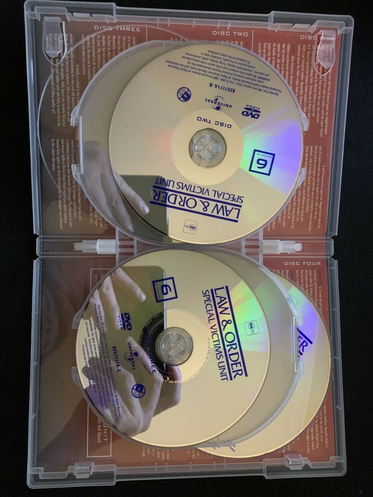 Law And Order - Special Victims Unit : Season 6 (DVD) Region 2,4,5