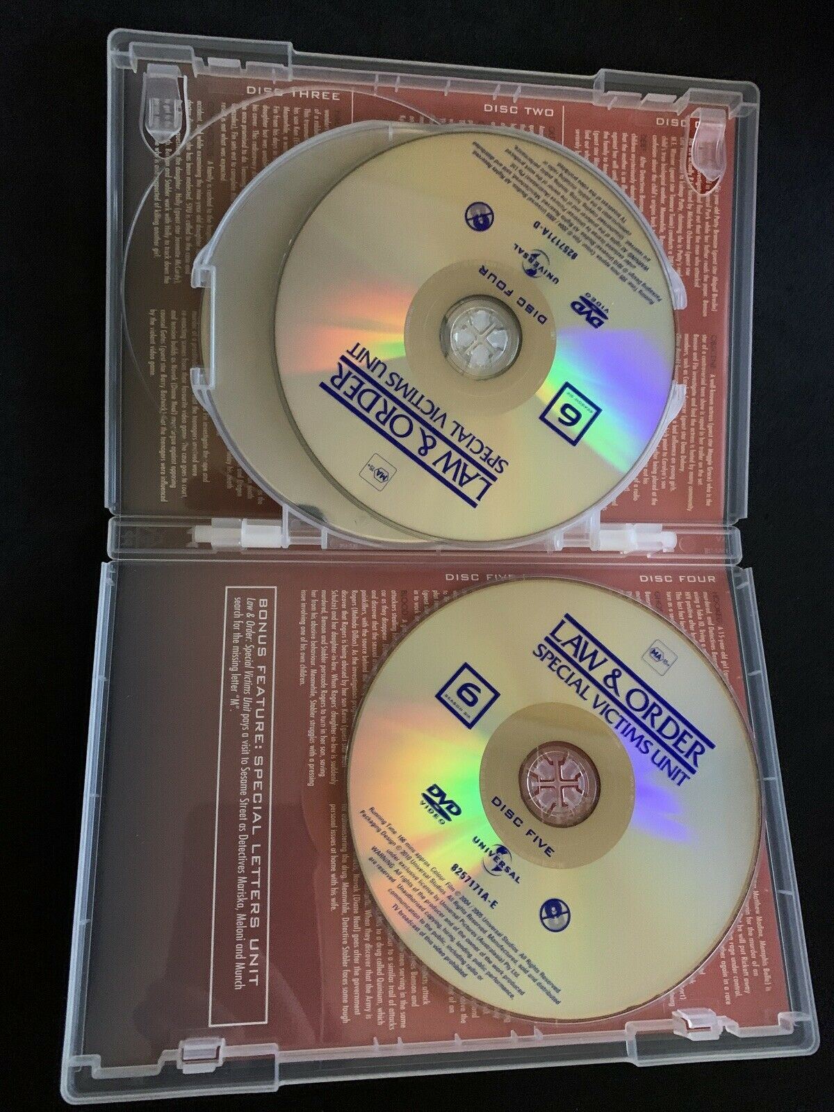 Law And Order - Special Victims Unit : Season 6 (DVD) Region 2,4,5