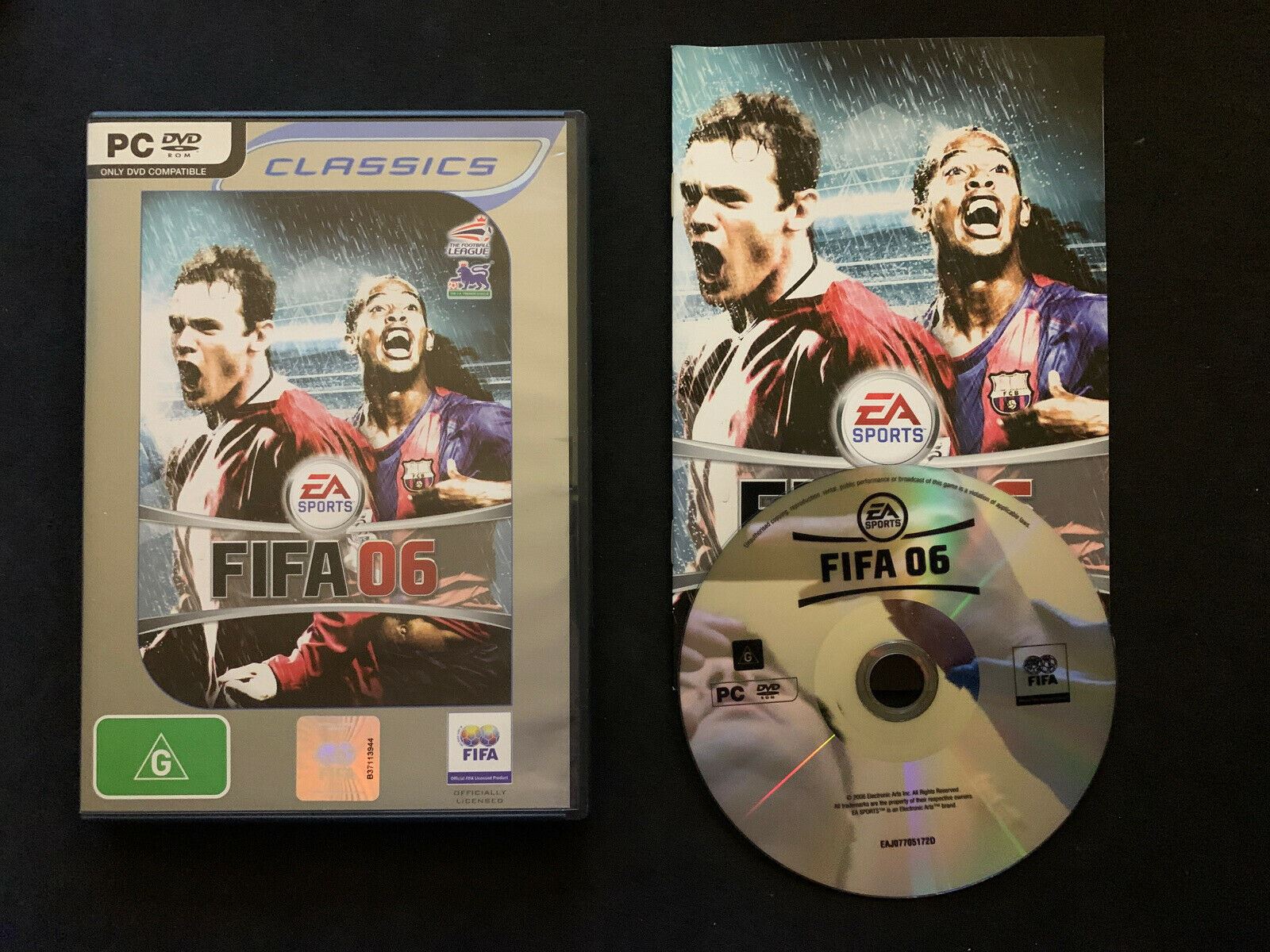 FIFA 06 EA SPORTS Ronaldinho - PC DVD Windows Game – Retro Unit