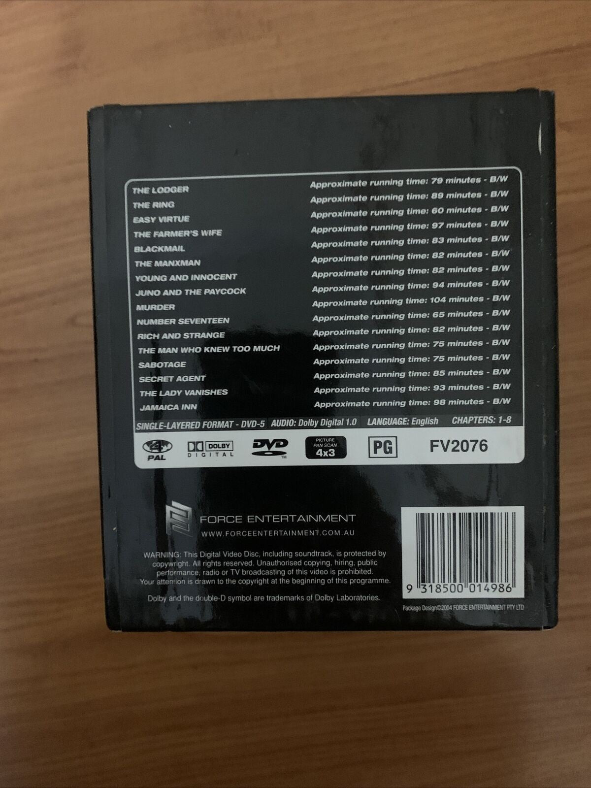 The Hitchcock Collection - 16 Movies DVD Alfred Hitchcock Thriller Movies