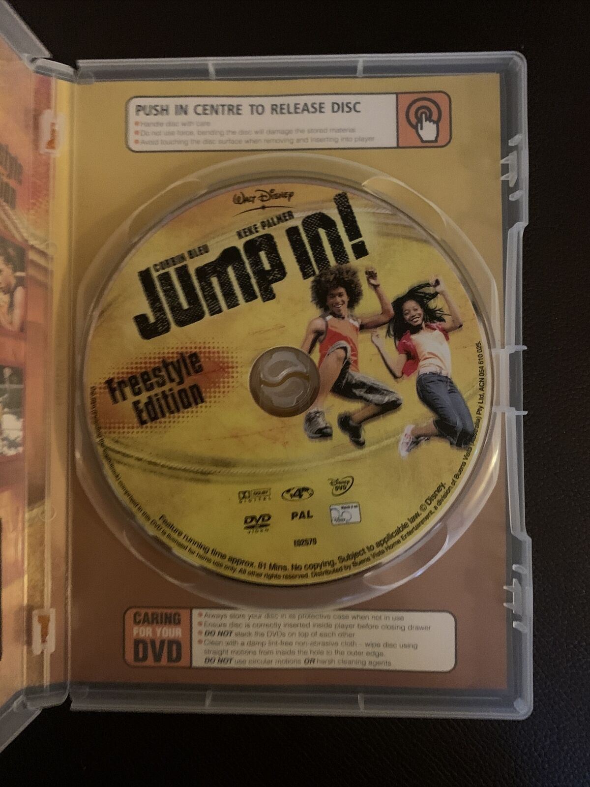Jump In - Freestyle Edition (DVD, 2007) Corbin Bleu, Keke Palmer. Region 4