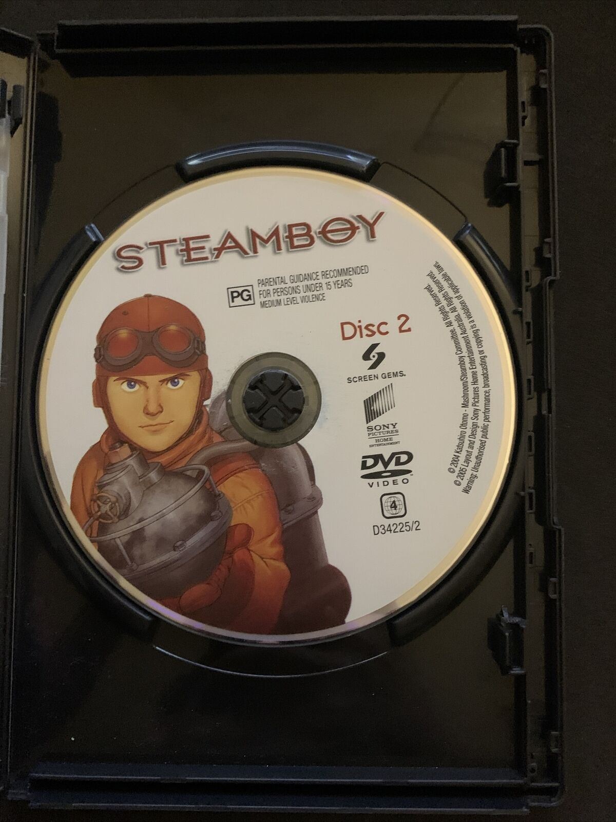Steamboy (DVD, 2004) Katsuhiro Ôtomo. Region 4