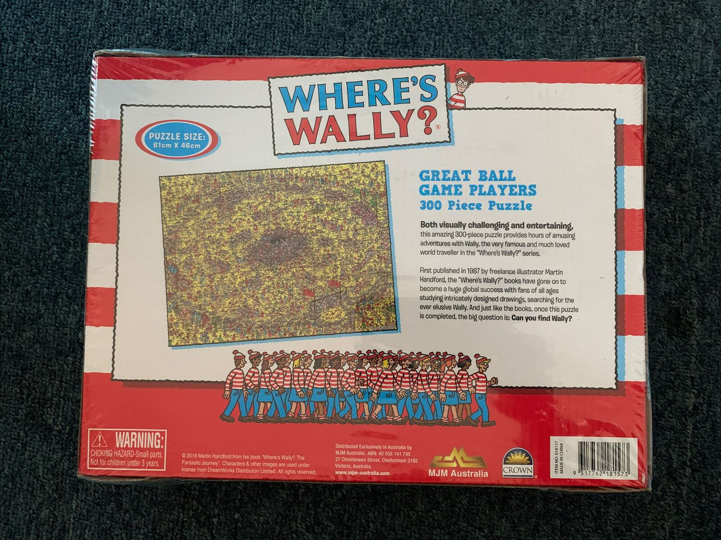 *New Sealed* Where's Wally 300 Piece Jigsaw Puzzle