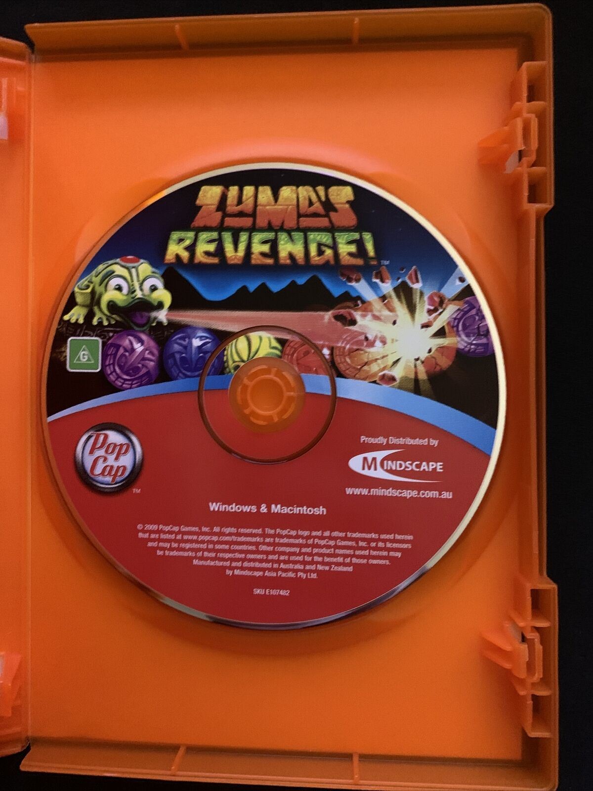 Zuma's Revenge (2009) | Windows PC & Mac CD Game | Australian Seller | Free Post