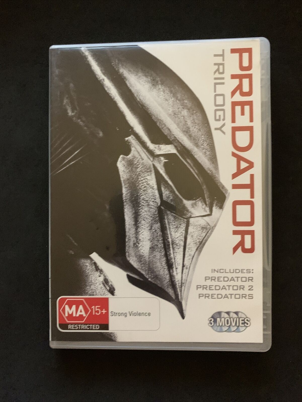 Predator Trilogy DVD Arnold Schwarzenegger Region 4