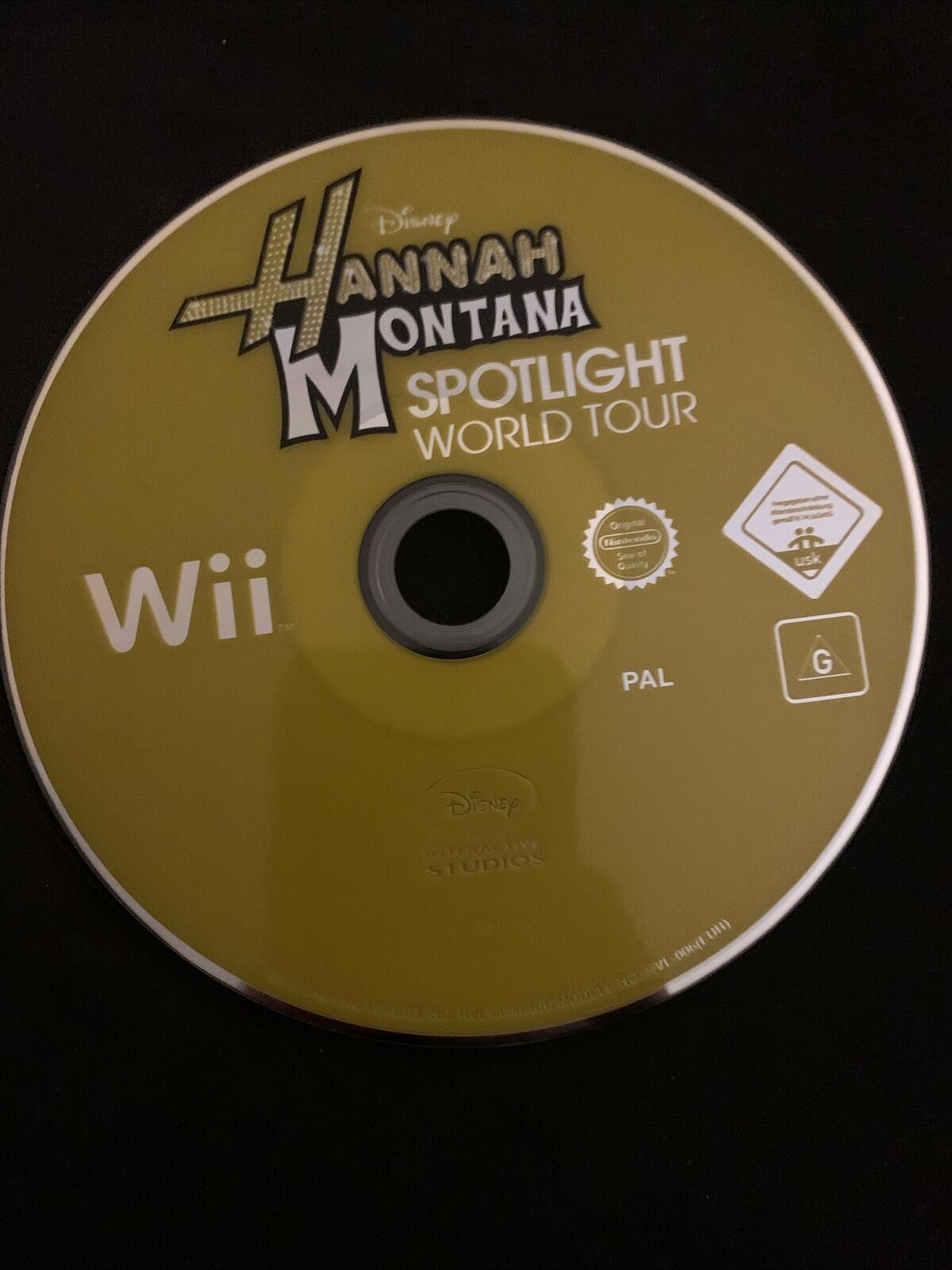 Hannah Montana Spotlight World Tour - Nintendo Wii Game PAL with Manual
