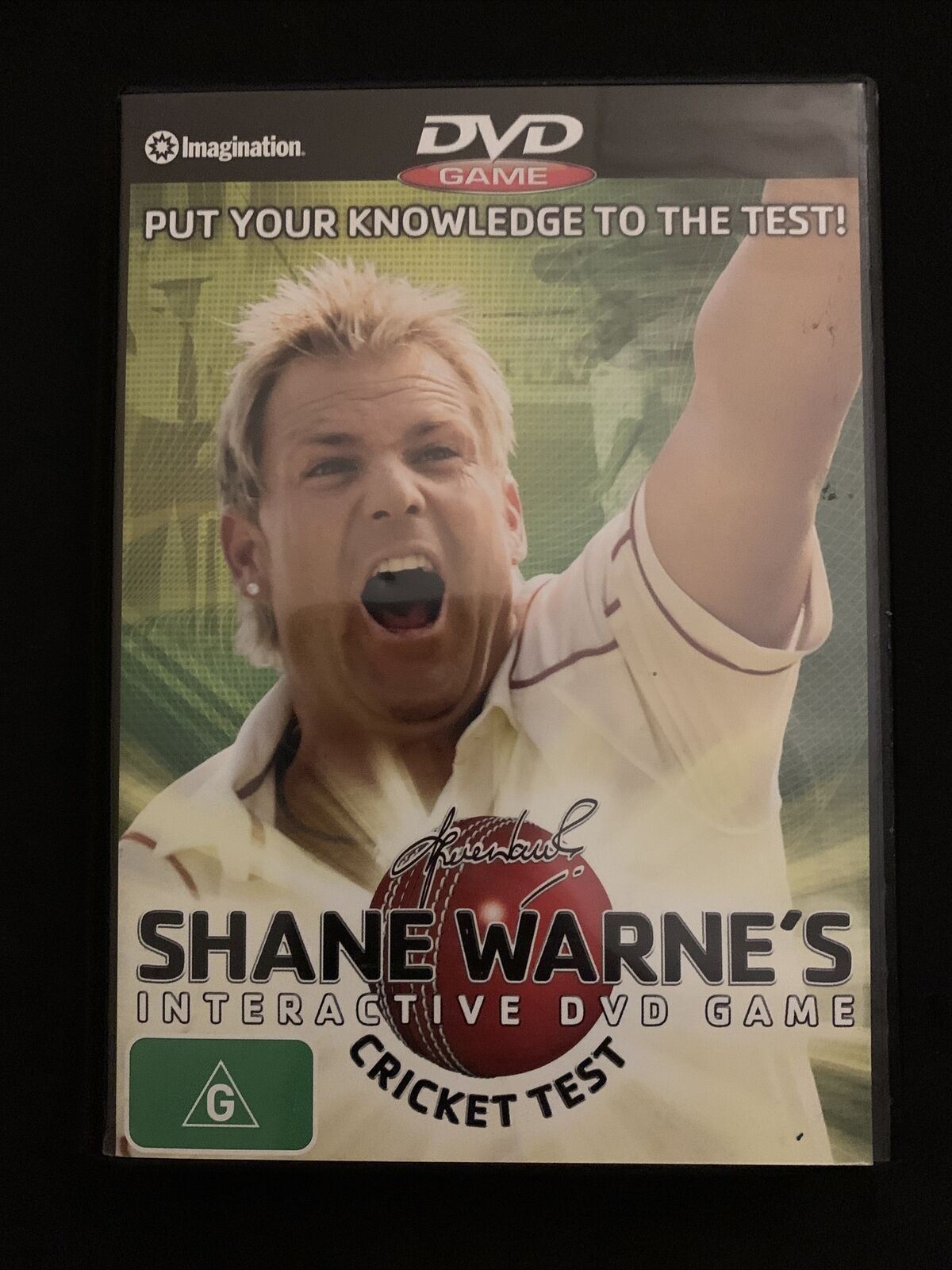 Shane Warne's Cricket Test - Interactive DVD Game (DVD, 2006)