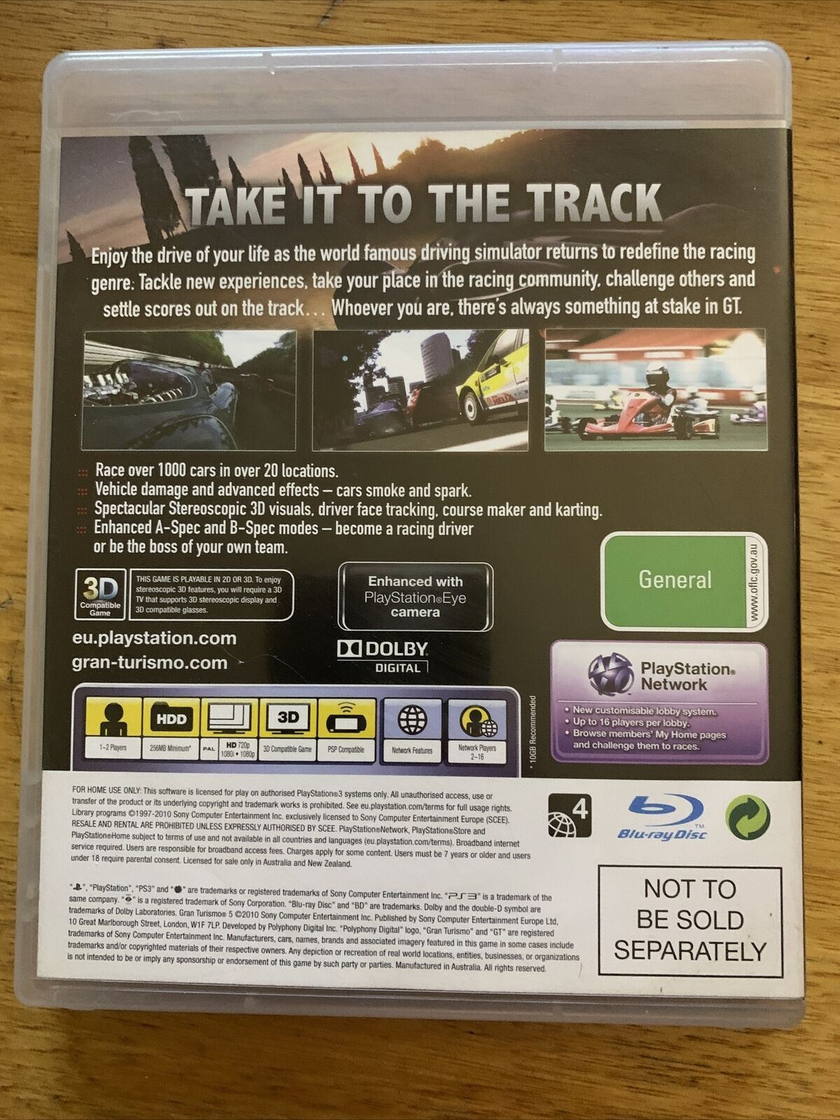 Gran Turismo 5 - PS3 with Manual