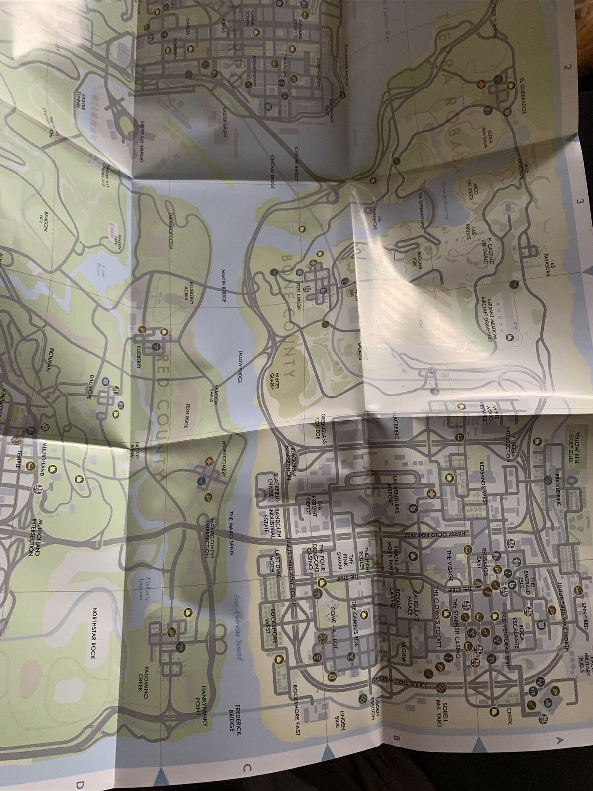Grand Theft Auto San Andreas - PS3 Game with Manual & Map