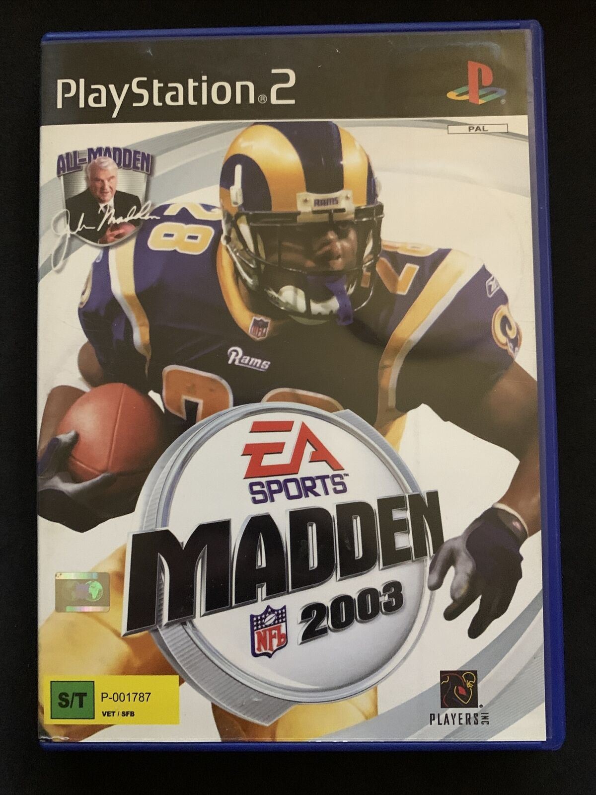 Madden 2003 NFL - Playstation PS2 PAL Complete with Manual