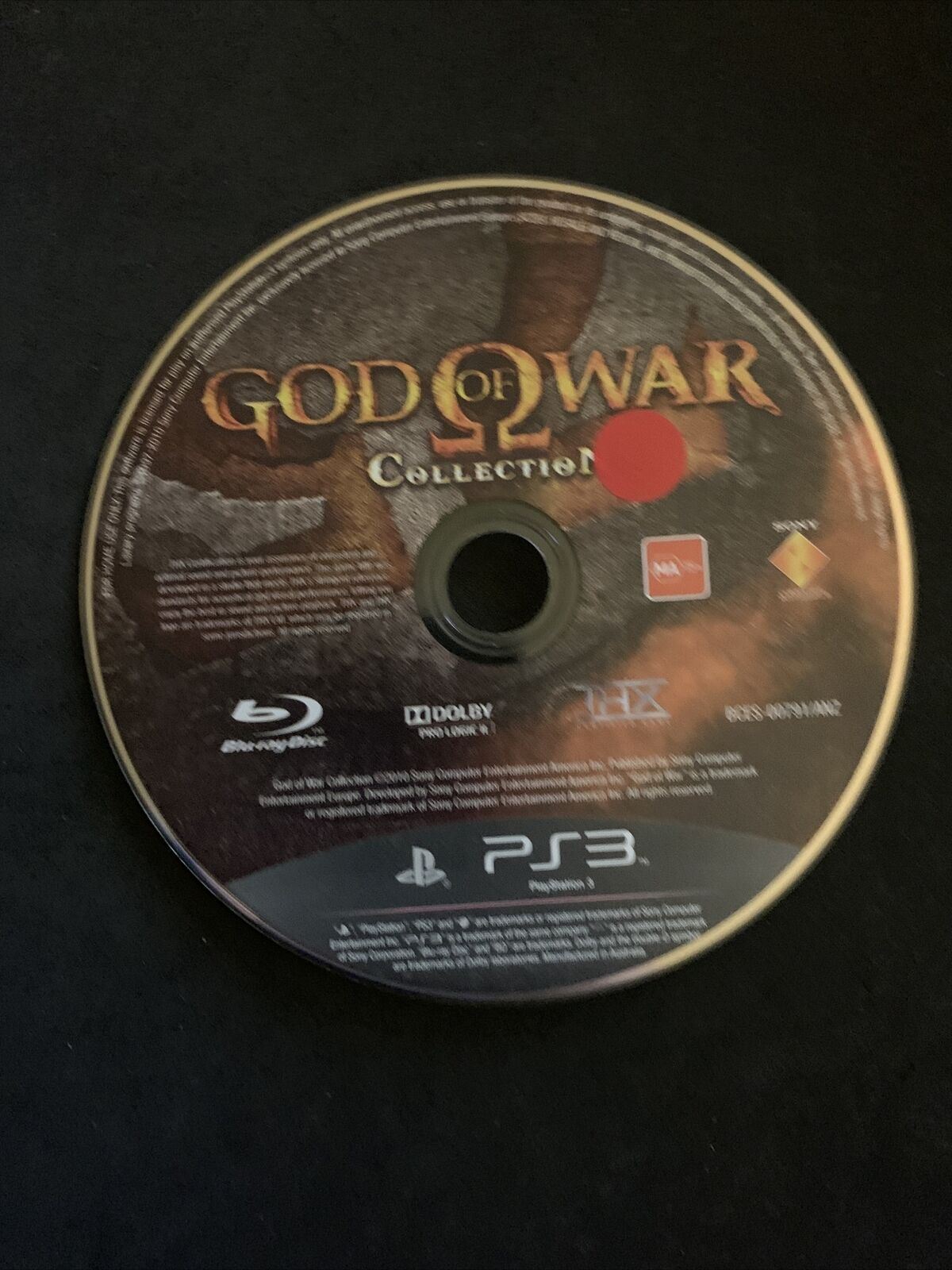 God Of War Collection : God of War 1 & 2 HD Remastered PS3 with Manual
