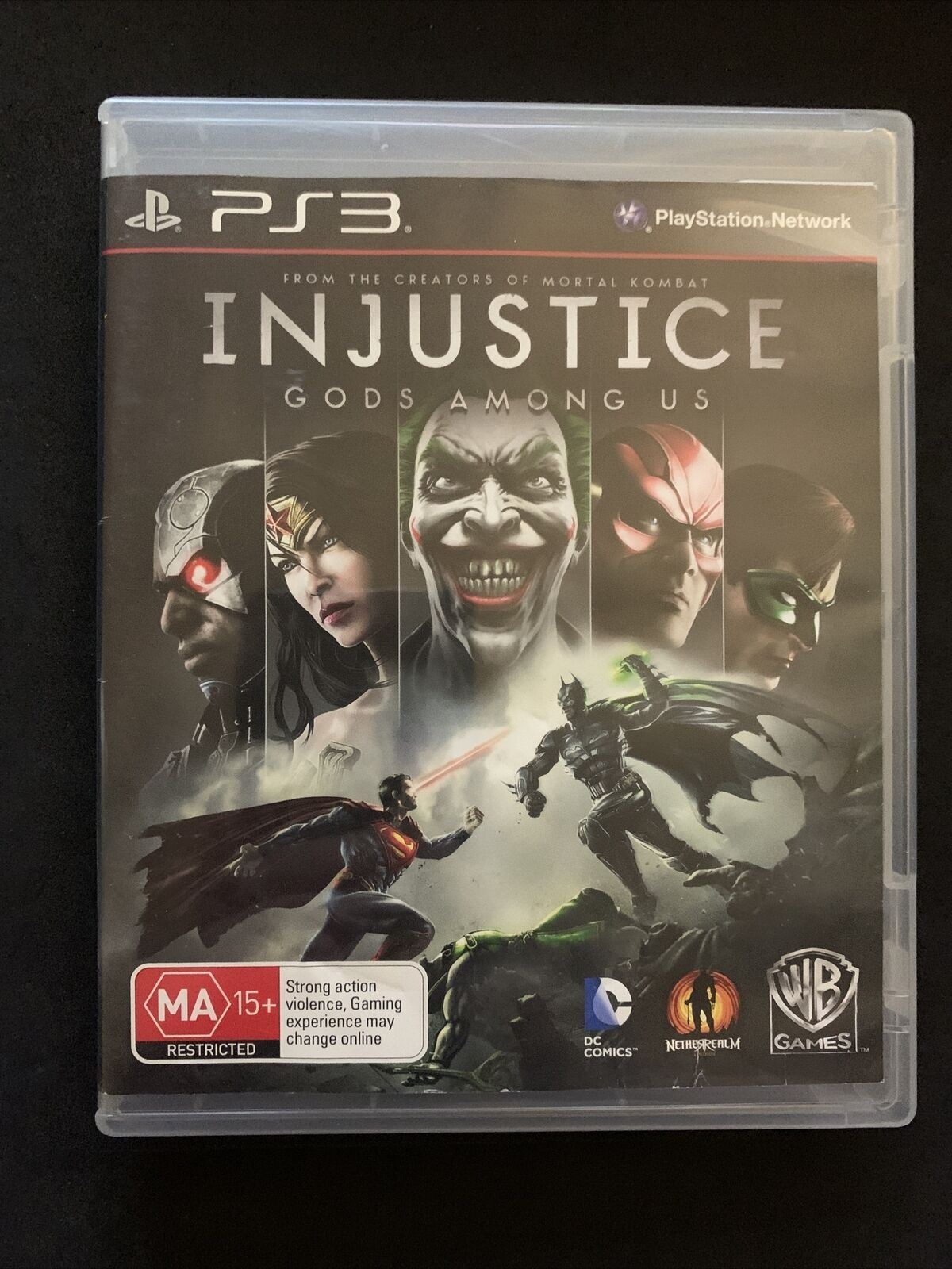 Injustice Gods Among Us - Sony PlayStation 3 Ps3 Game Complete with Manual