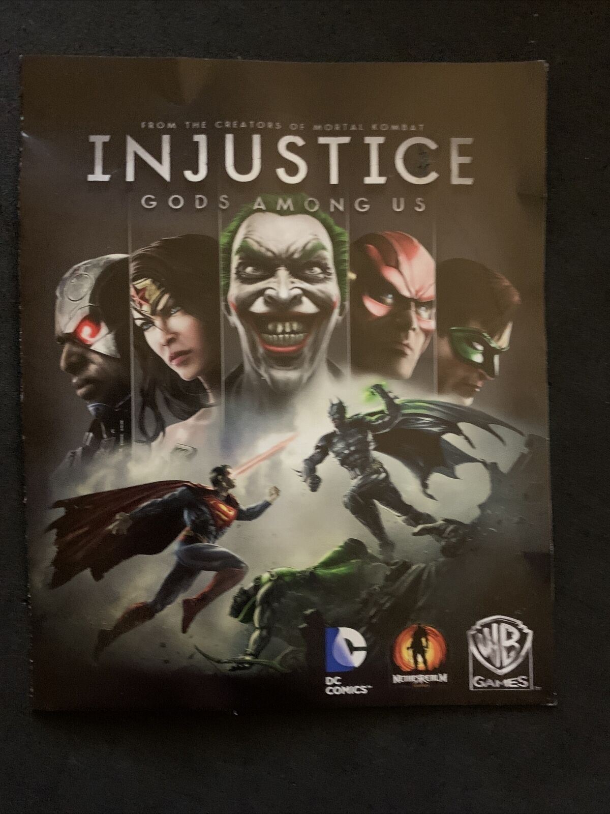 Injustice Gods Among Us - Sony PlayStation 3 Ps3 Game Complete with Manual
