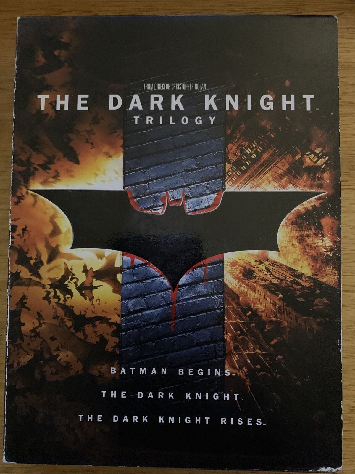 The Dark Knight Trilogy (DVD, 2012, 6-Disc Set) Region 4
