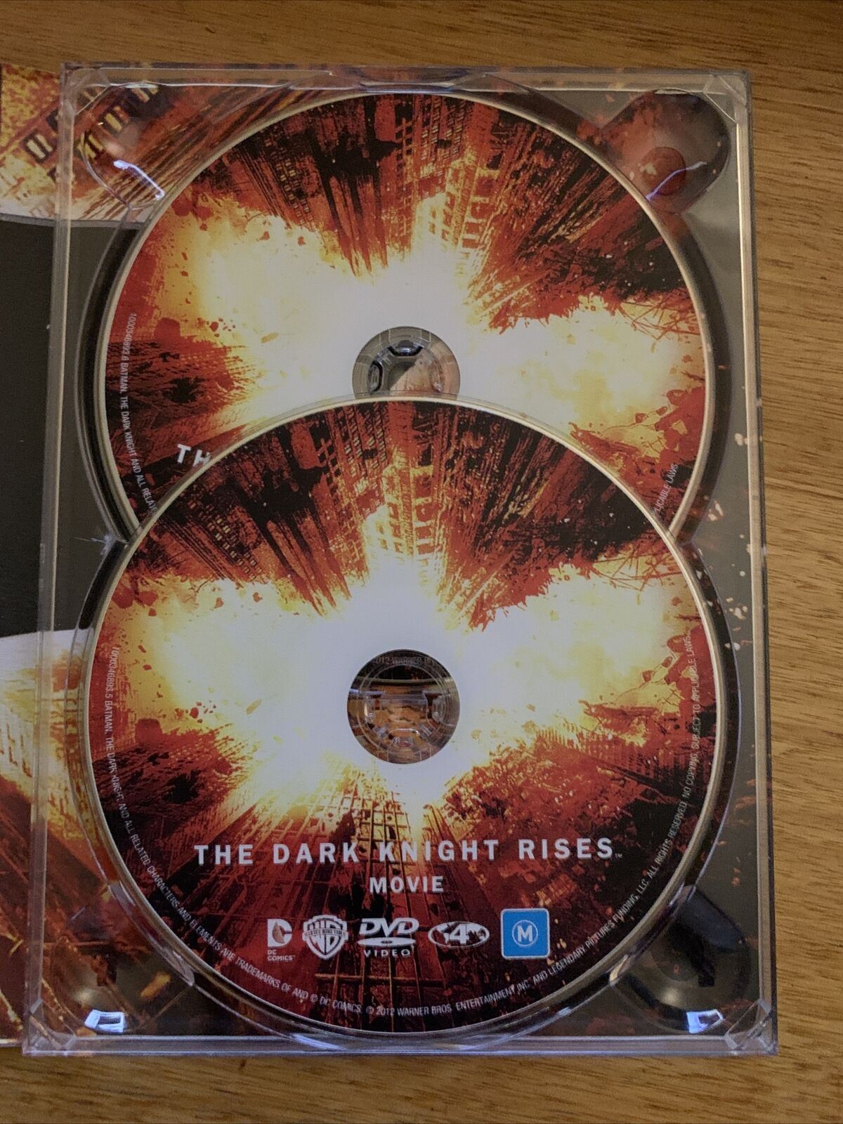 The Dark Knight Trilogy (DVD, 2012, 6-Disc Set) Region 4