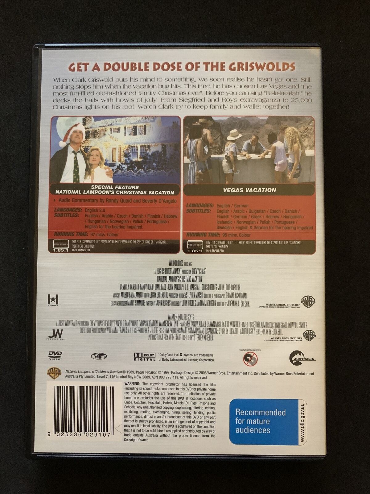 National Lampoon's Christmas Vacation / National Lampoon's Vegas Vacation DVD