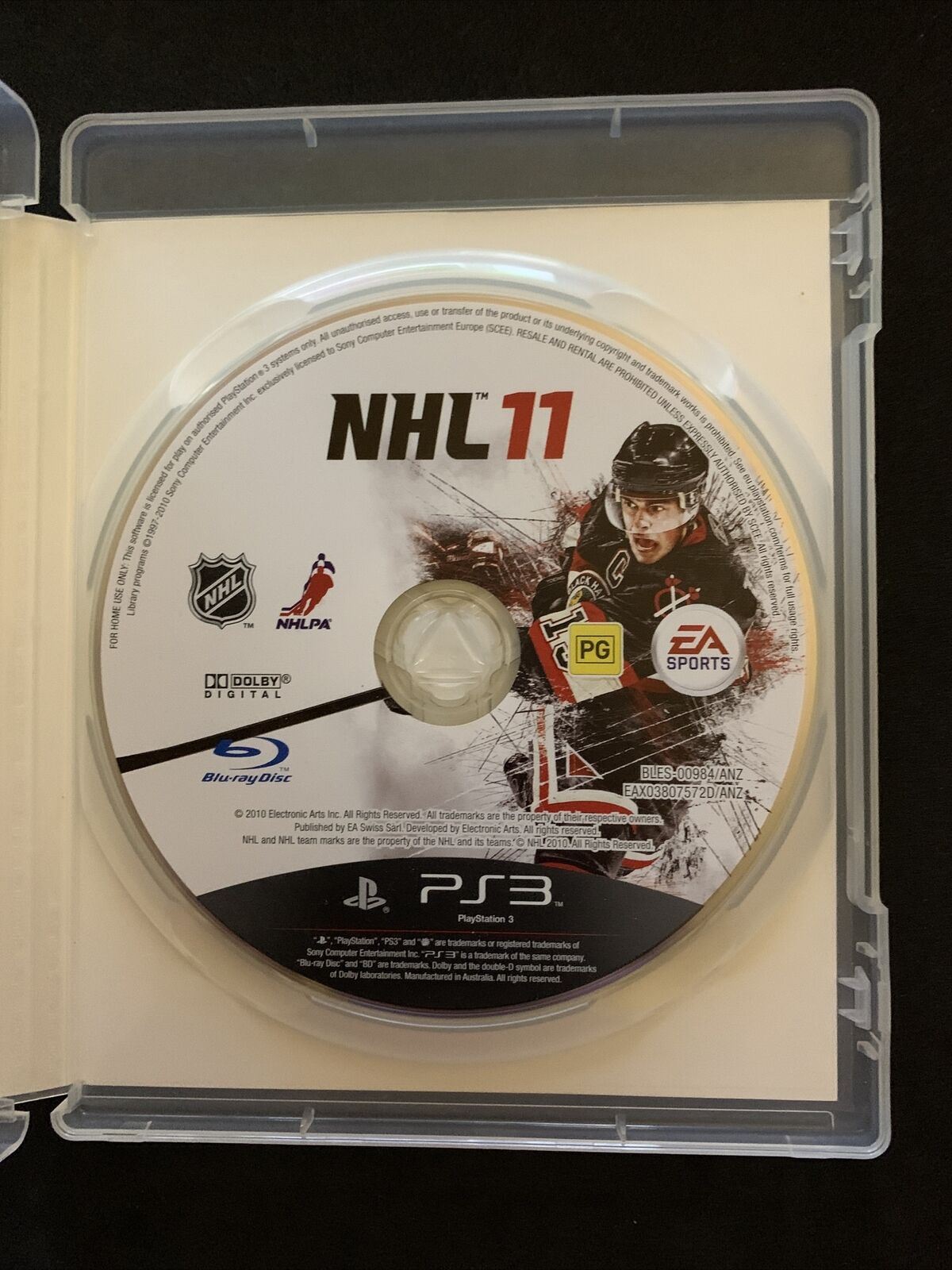 NHL 11 - Sony PlayStation 3 PS3 Ice Hockey Game