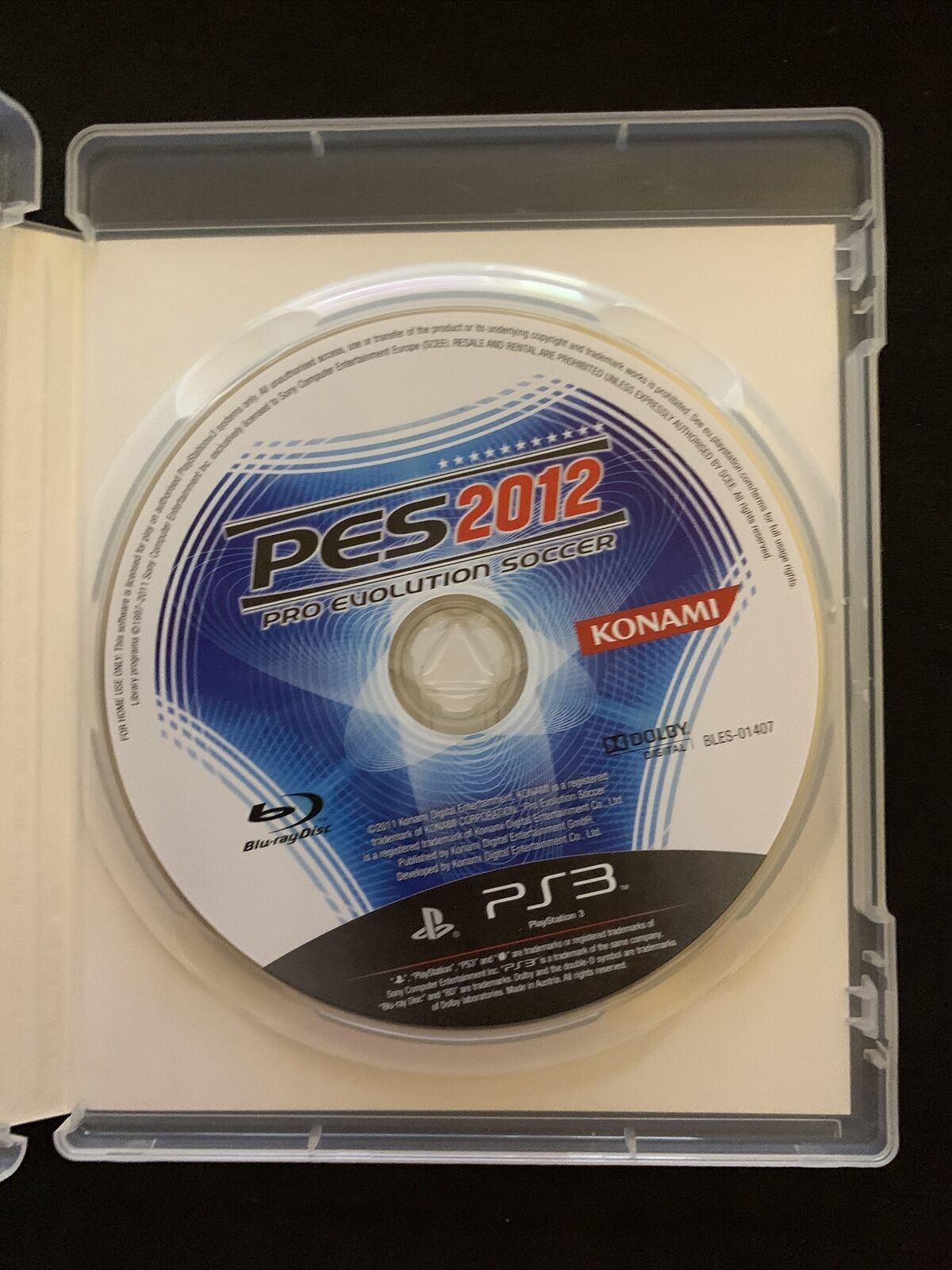 Pro Evolution Soccer 2012 - Playstation 3 Game