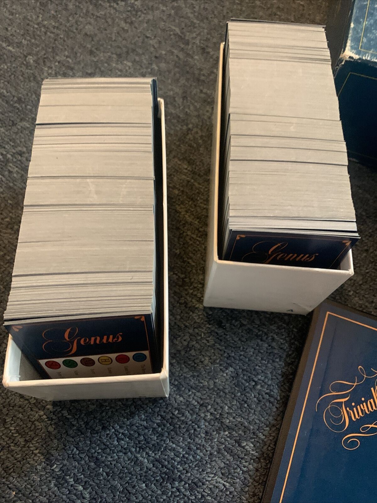 Trivial Pursuit Master Game Genus Edition Parker Brothers 1981 Vintage Complete