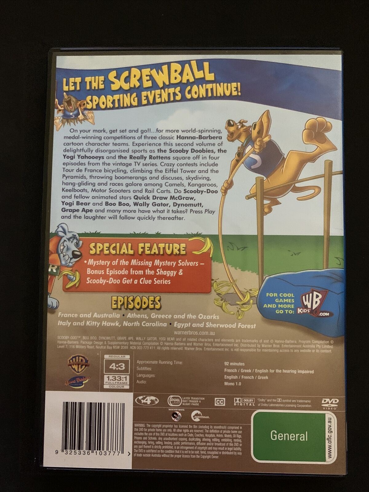 Scooby Doo - All Star Laff-A-Alympics : Vol 2 DVD Region 4