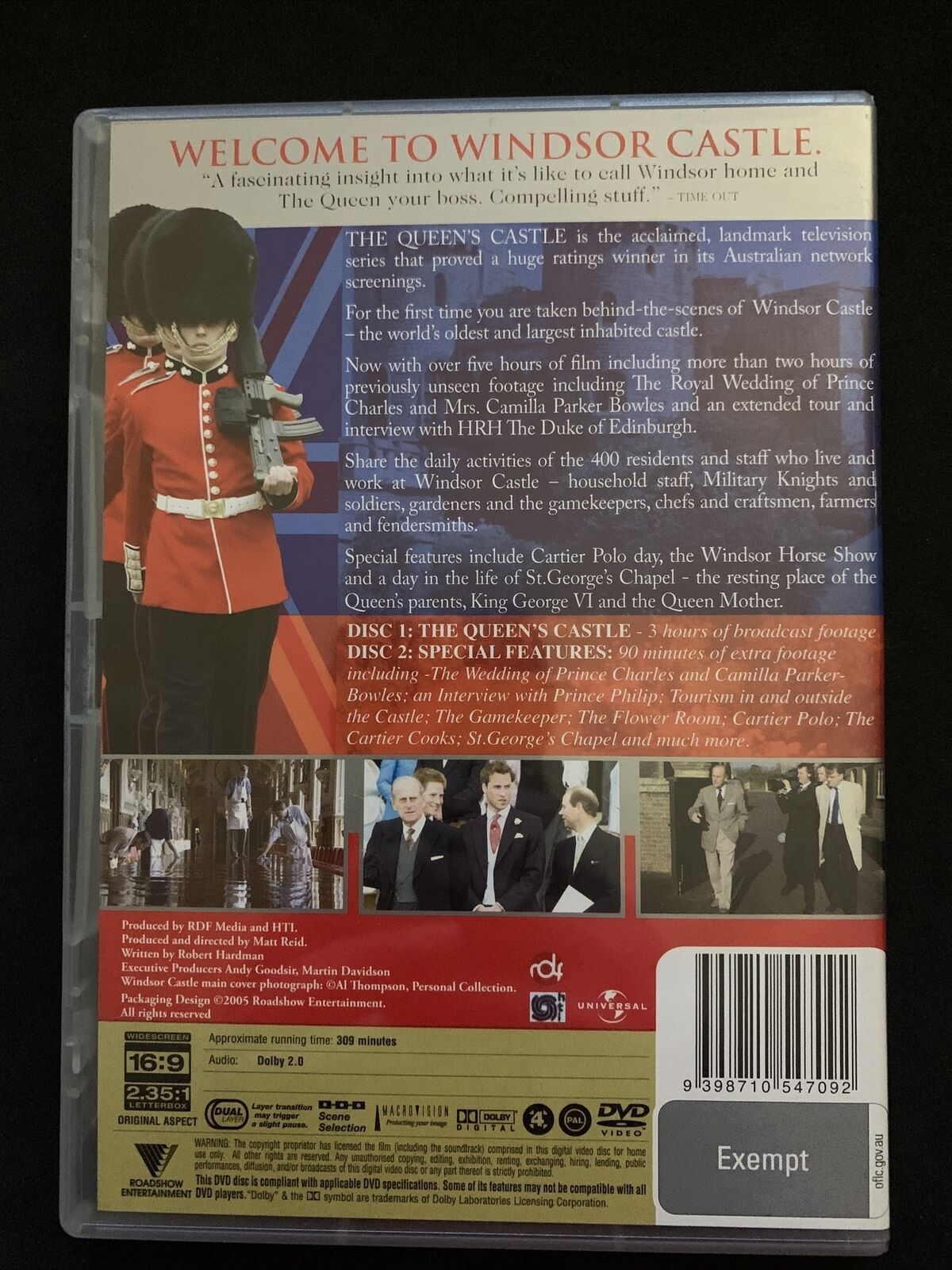 Windsor - The Queen's Castle - The Complete TV Special (DVD)