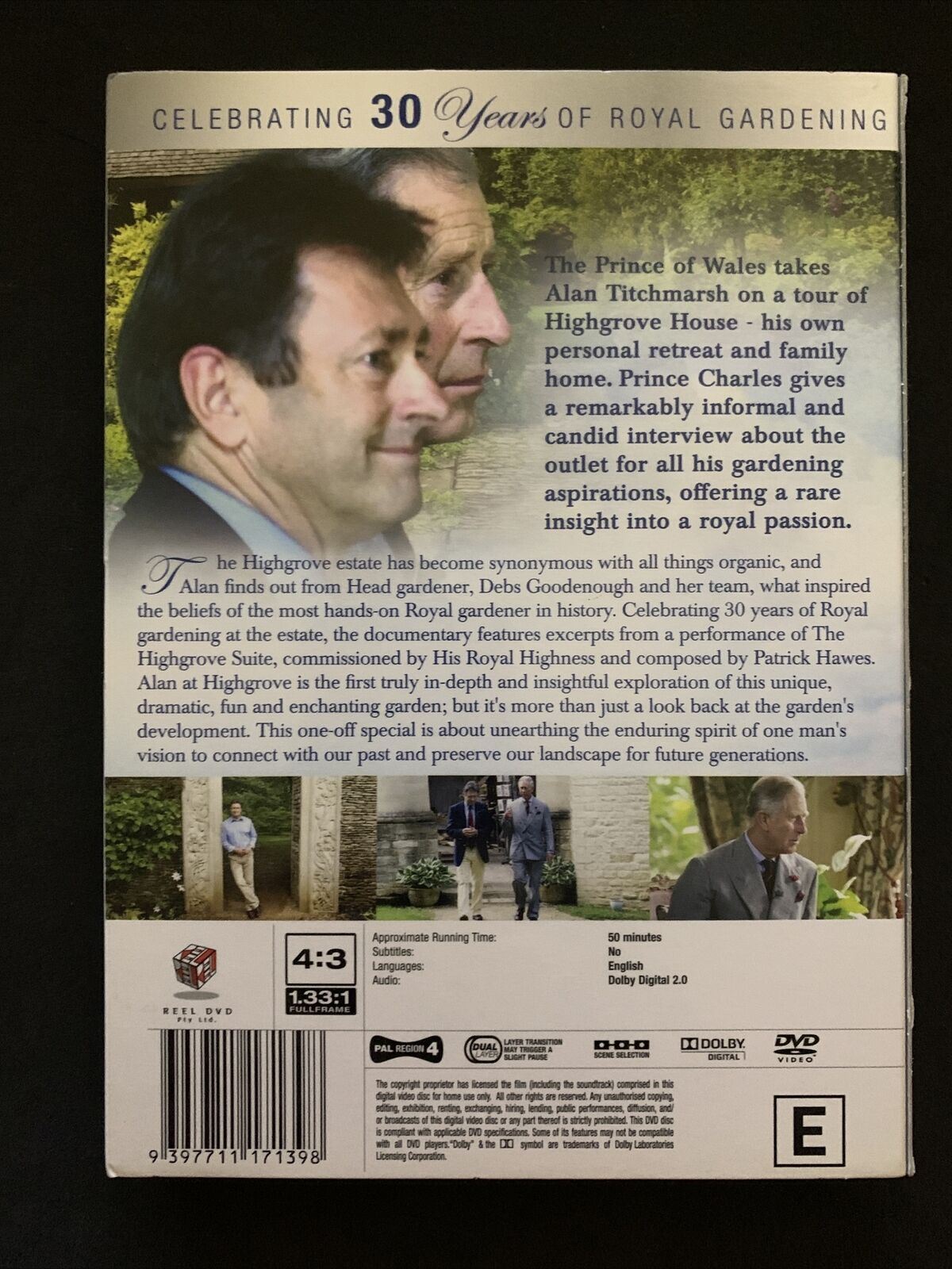 A Tour Of Highgrove With HRH The Prince Of Wales & Alan Titchmarsh (DVD, 2013)