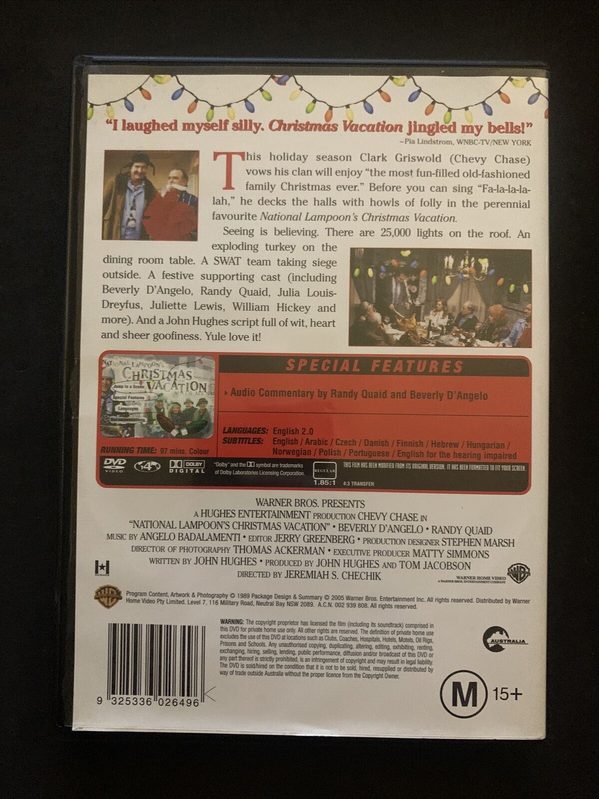 National Lampoon's Christmas Vacation (DVD, 1989) Region 4