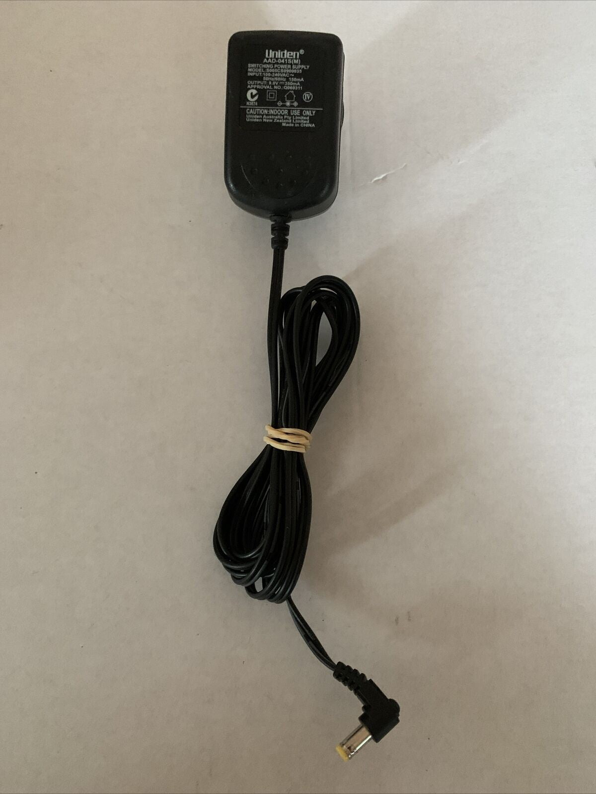 Genuine Uniden AAD-041S(M) Switching Power Supply 9V 150mA WDECT 2315, 2355